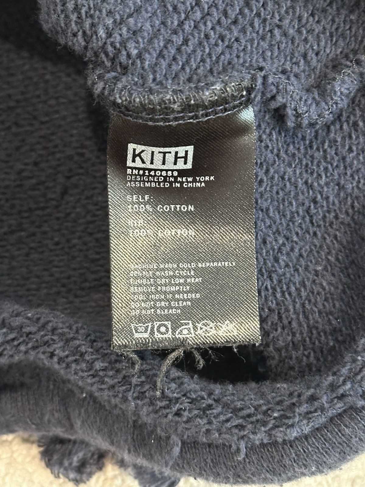 Kith Navy Blue Kith Sweatshirt Tee Size US M / EU 48-50 / 2 - 3 Thumbnail