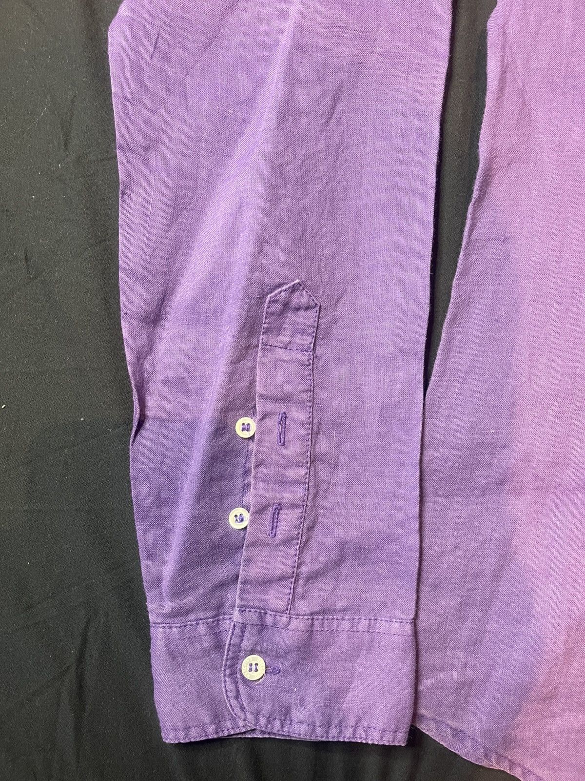 Moschino MOSCHINO TEEN PURPLE SHIRT PEACE MOSCHINO TEEN LOVE Size US XXS / EU 40 - 4 Thumbnail