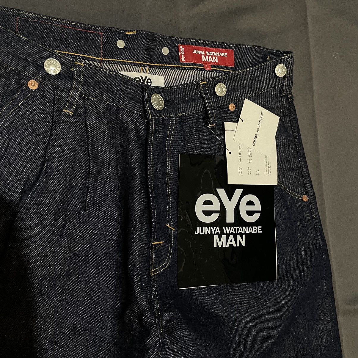 Junya Watanabe 501 Levi X junya Size US 35 - 3 Thumbnail