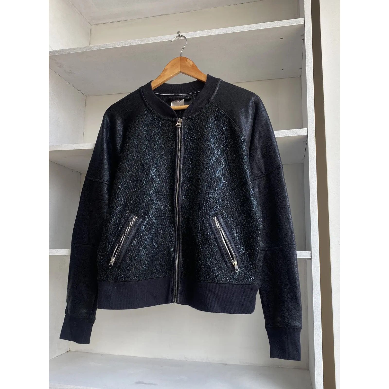 Harley Davidson VTG Harley-Davidson Woman Bomber Jacket Size L / US 10 / IT 46 - 7 Thumbnail