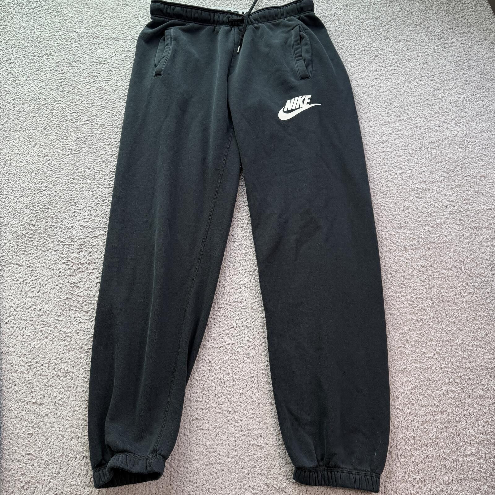 Nike Nike Black Fleece Jogger Sweatpants Mens M Lounge Pants Size US 32 / EU 48 - 1 Thumbnail