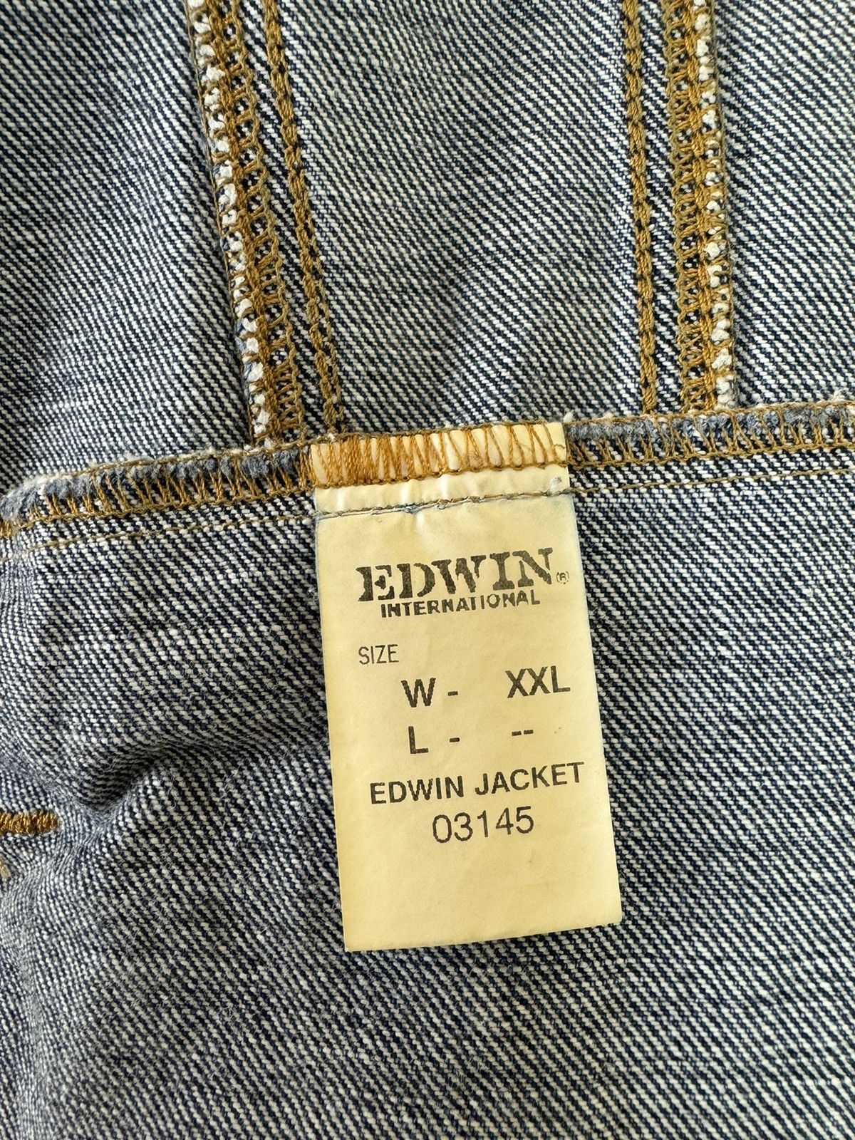 Edwin Edwin Japanese Selvedge Denim Vintage Jacket Filson Coat XXL Size US XXL / EU 58 / 5 - 19 Thumbnail