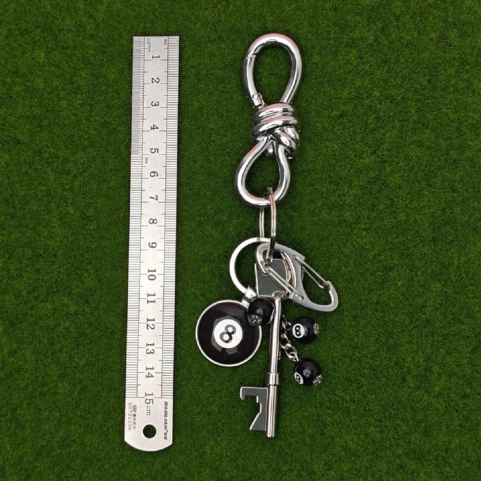 Japanese Brand Twist metal carabiner dice keychain Size ONE SIZE - 2 Thumbnail