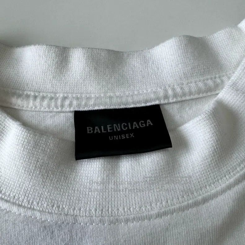 Balenciaga Balenciaga Letter Logo Printed Round Neck Short Sleeve T-S Size US L / EU 52-54 / 3 - 4 Thumbnail