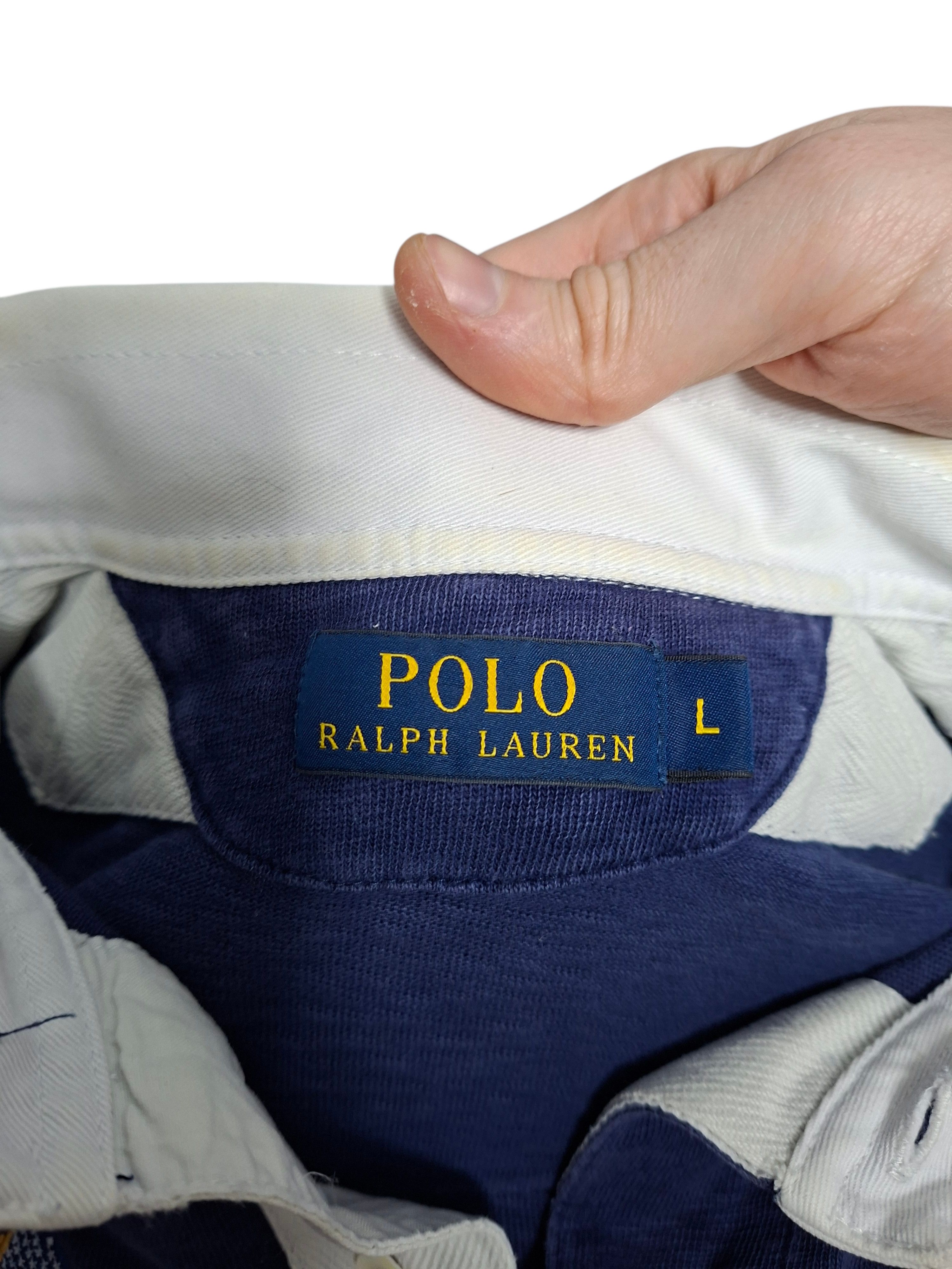 Polo Ralph Lauren POLO RALPH LAUREN USA VINTAGE RUGBY SHIRT Size US L / EU 52-54 / 3 - 5 Thumbnail