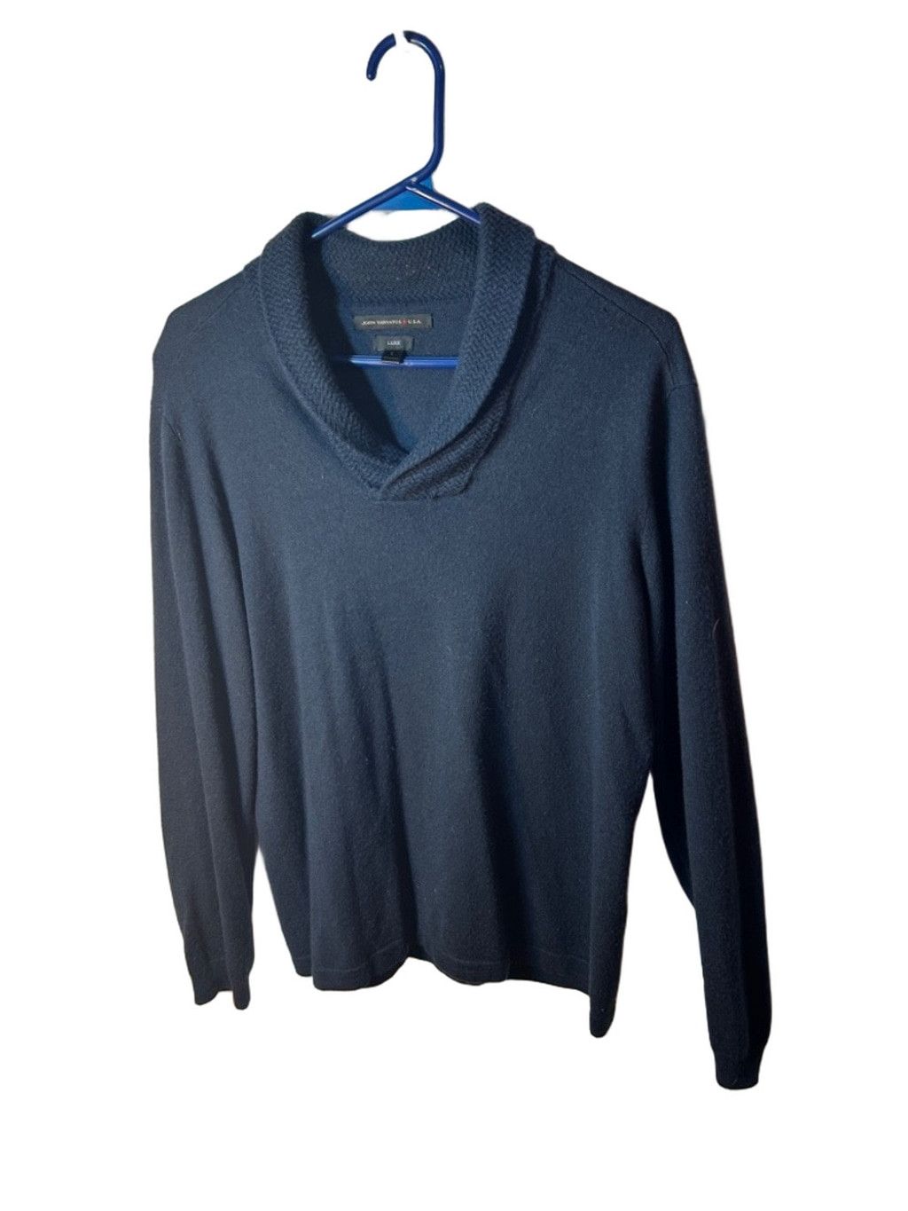 John Varvatos John Varvatos USA Luxe Navy Knit Pullover size L men’s Size US L / EU 52-54 / 3 - 1 Thumbnail