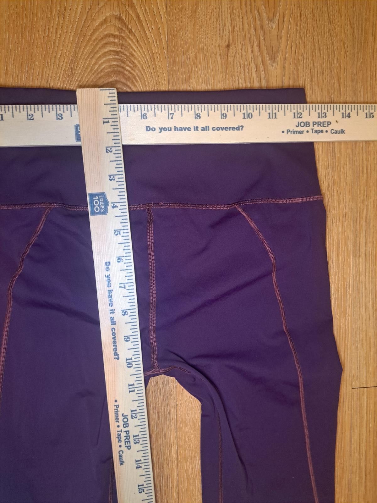 Lululemon Lululemon Leggings Womens Purple Waist 24 Activewear Size 28" / US 6 / IT 42 - 5 Thumbnail