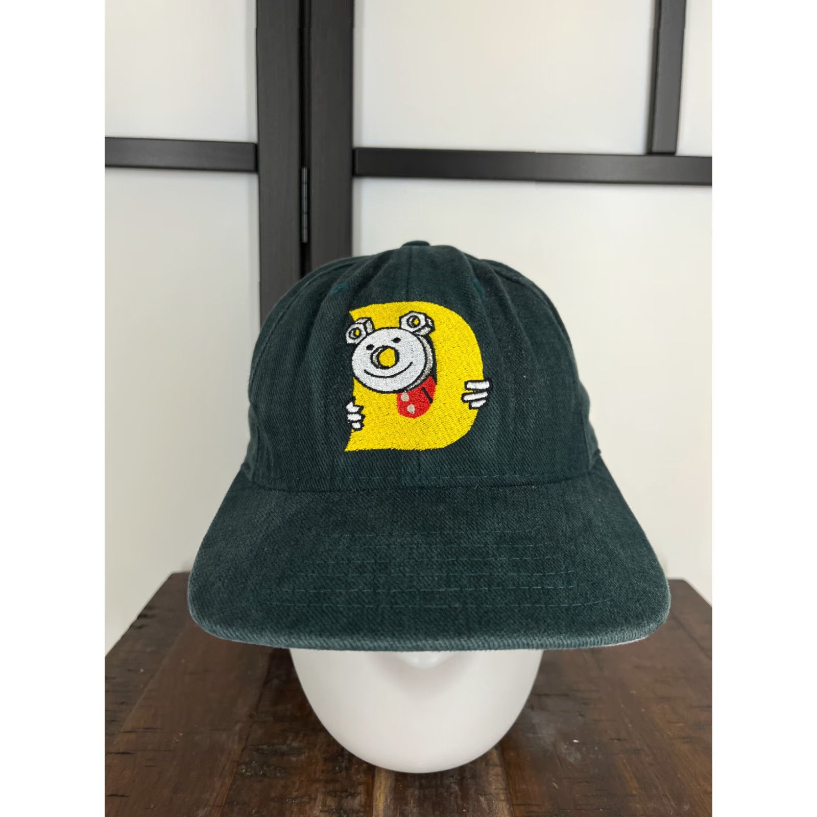 CO VINTAGE LH Dottie Hat Cap Snap Back Adult Large Green Cotton Size ONE SIZE - 2 Thumbnail