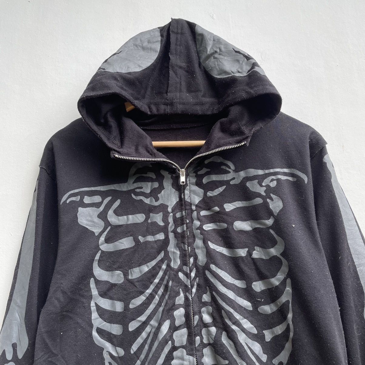 Japanese Brand 💥Japanese Brand Monster Party Skeleton Zipper Hoodie Size US M / EU 48-50 / 2 - 8 Thumbnail