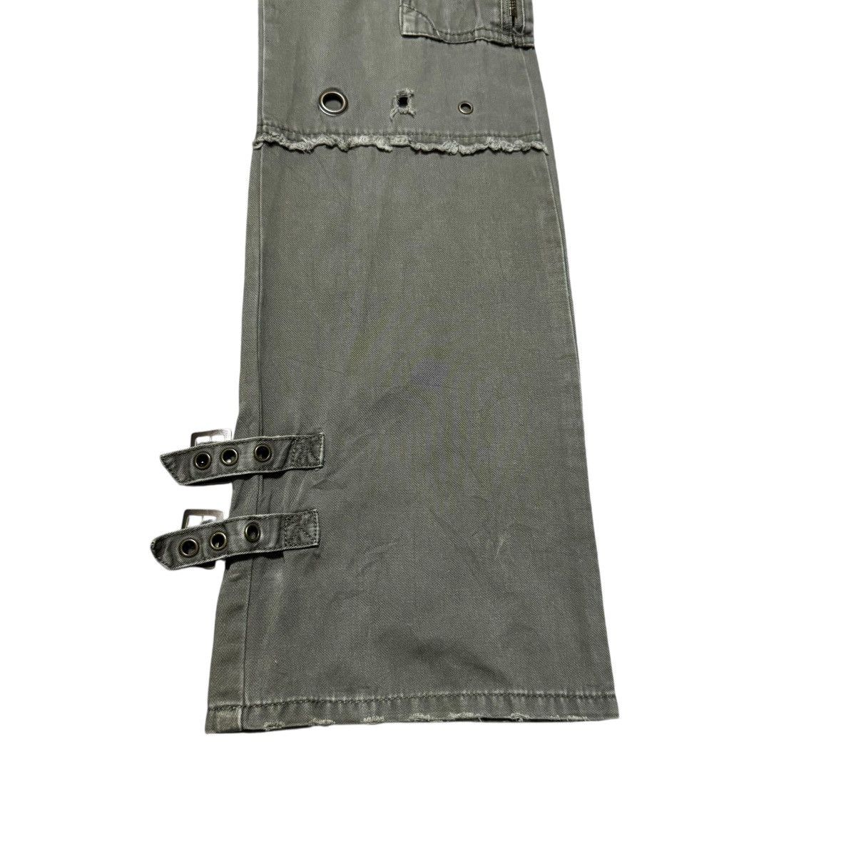 Japanese Brand Midas Machiavel Military Zipper Cargo Pants Low Rise Size US 29 - 9 Thumbnail