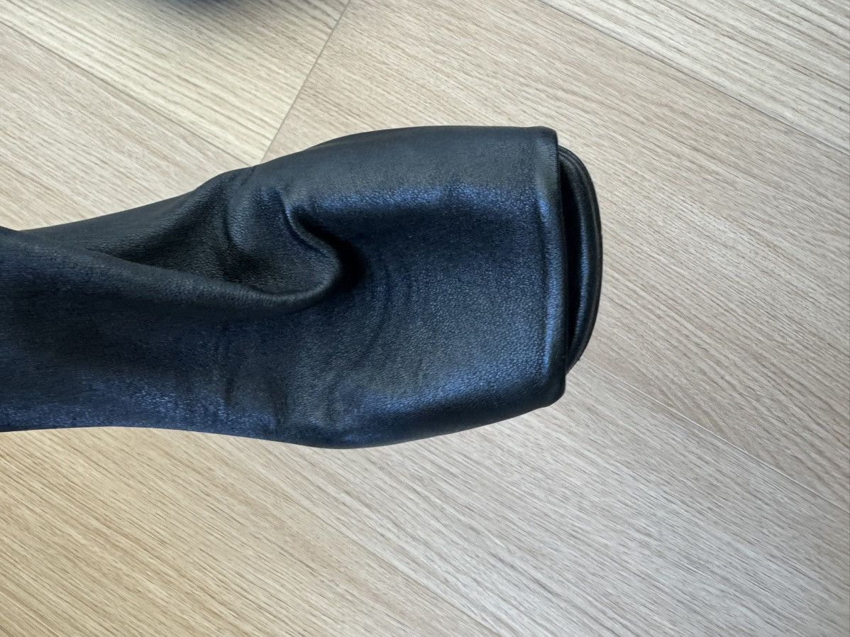 Rick Owens Rick Owen Leather Peep Toe Ankle Boots Size US 8 / IT 38 - 2 Thumbnail