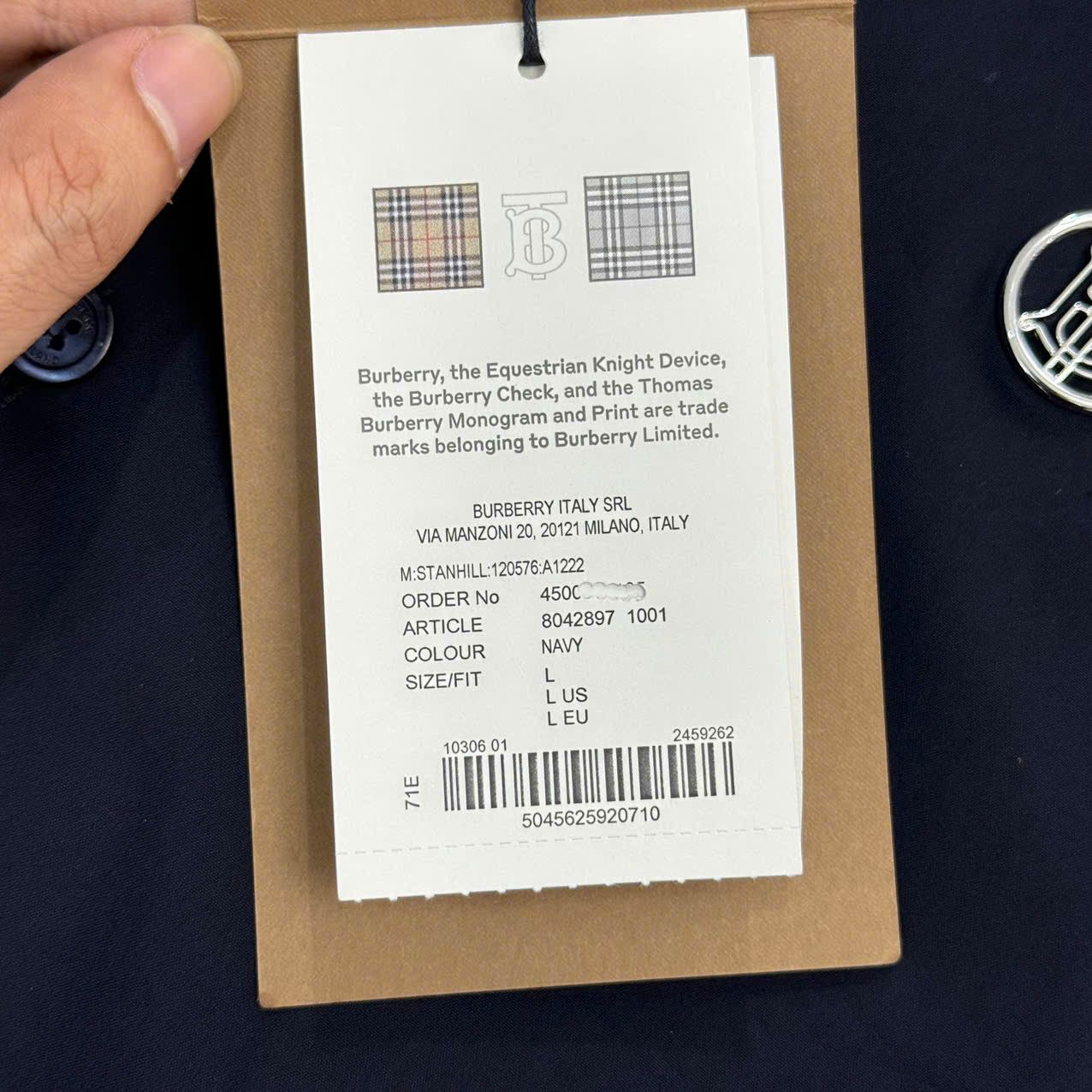 Burberry Burberry monogram motif shirt Size US L / EU 52-54 / 3 - 8 Thumbnail