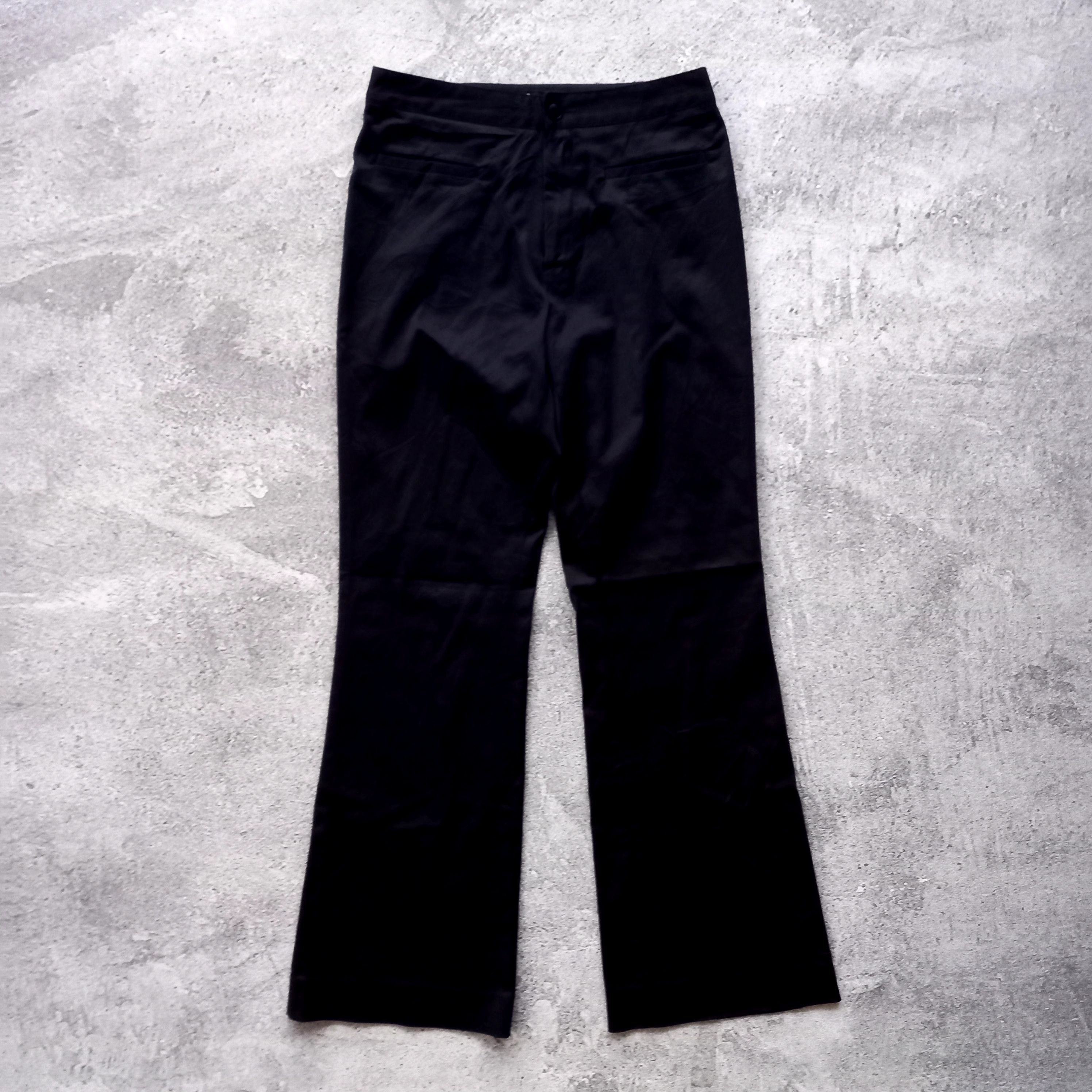 image of Agnes B Trouser Flared Pants in Black, Women's (Size 28)