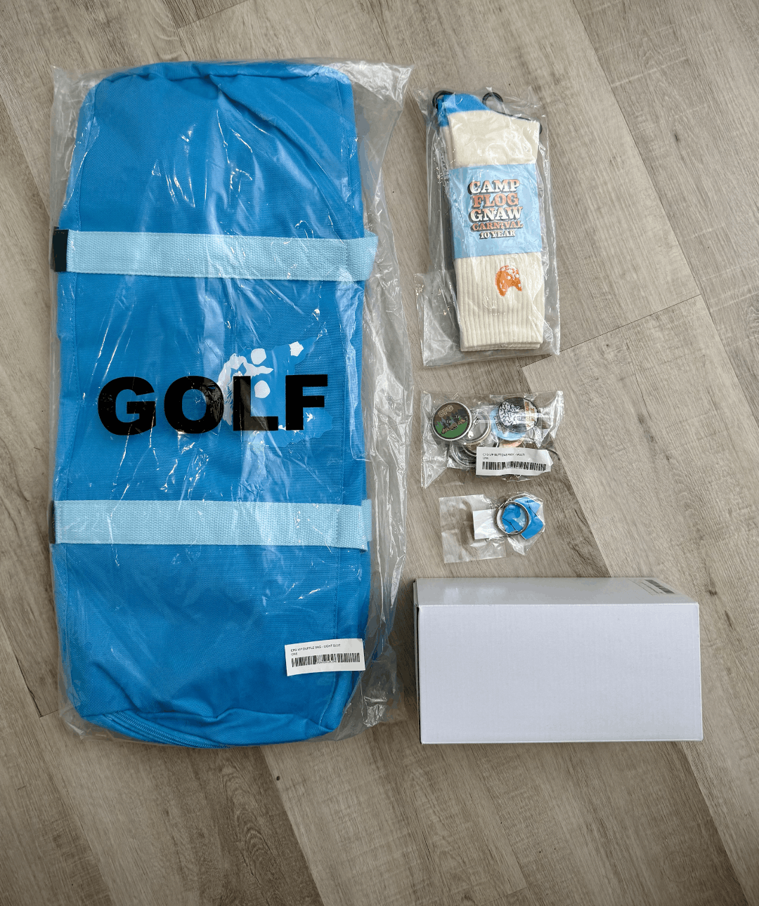 Golf Wang × Tyler The Creator 2024 CAMP FLOG GNAW VIP MERCH SET, GOLF, TYLER Size ONE SIZE - 1 Thumbnail
