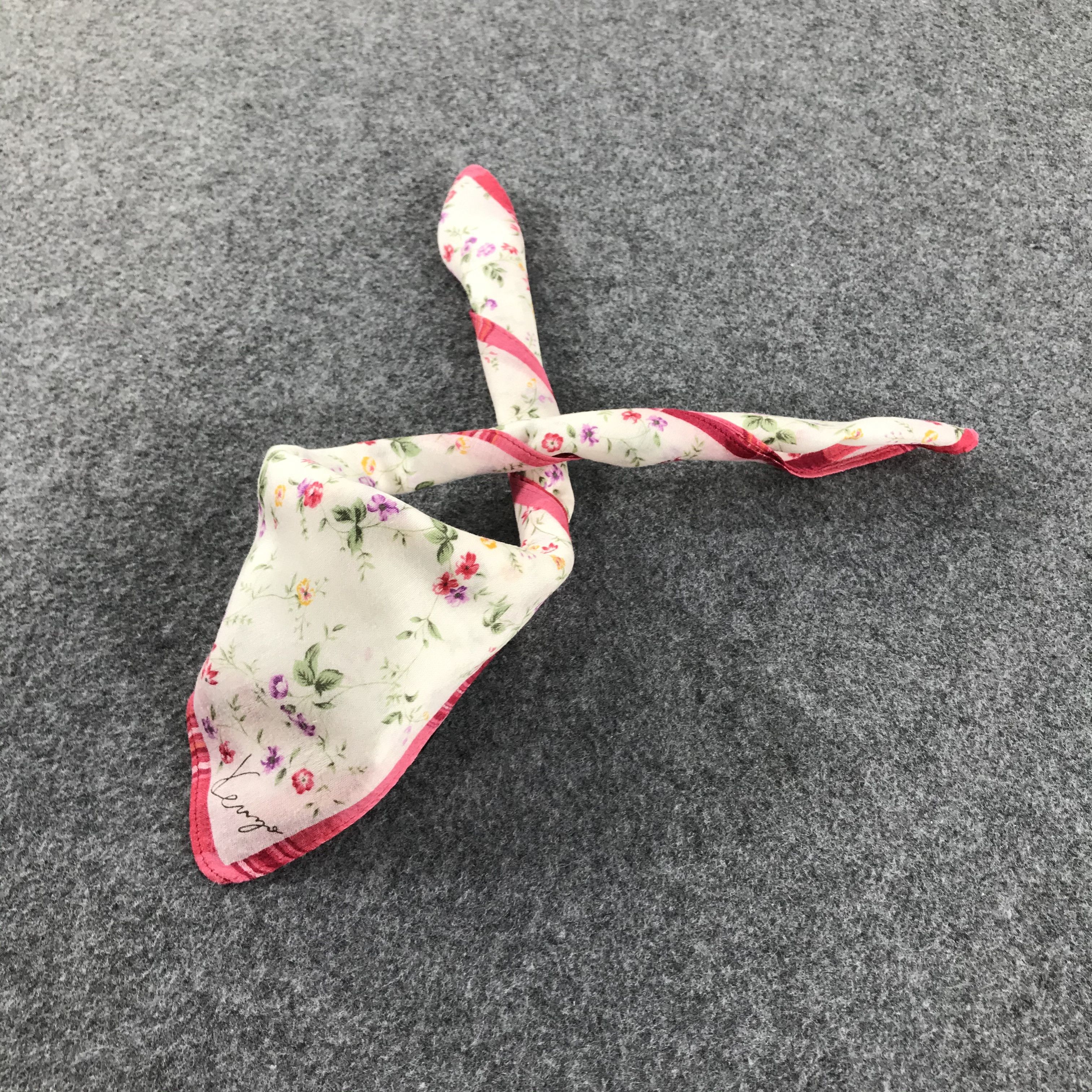 Kenzo × Vintage Kenzo Handkerchief Neckerchief Bandana H105 Size ONE SIZE - 2 Thumbnail