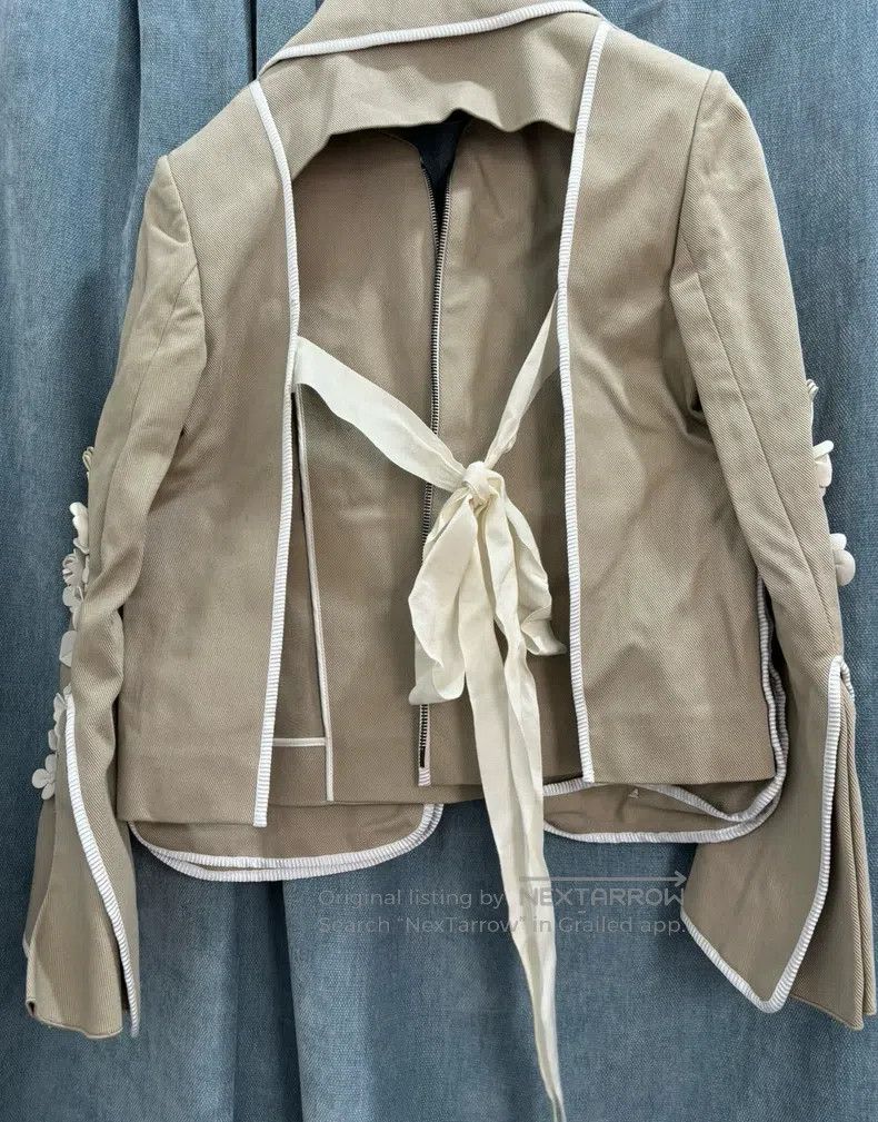 Fendi Fendi Showpiece 3D flower jacket Size XS / US 0-2 / IT 36-38 - 2 Thumbnail