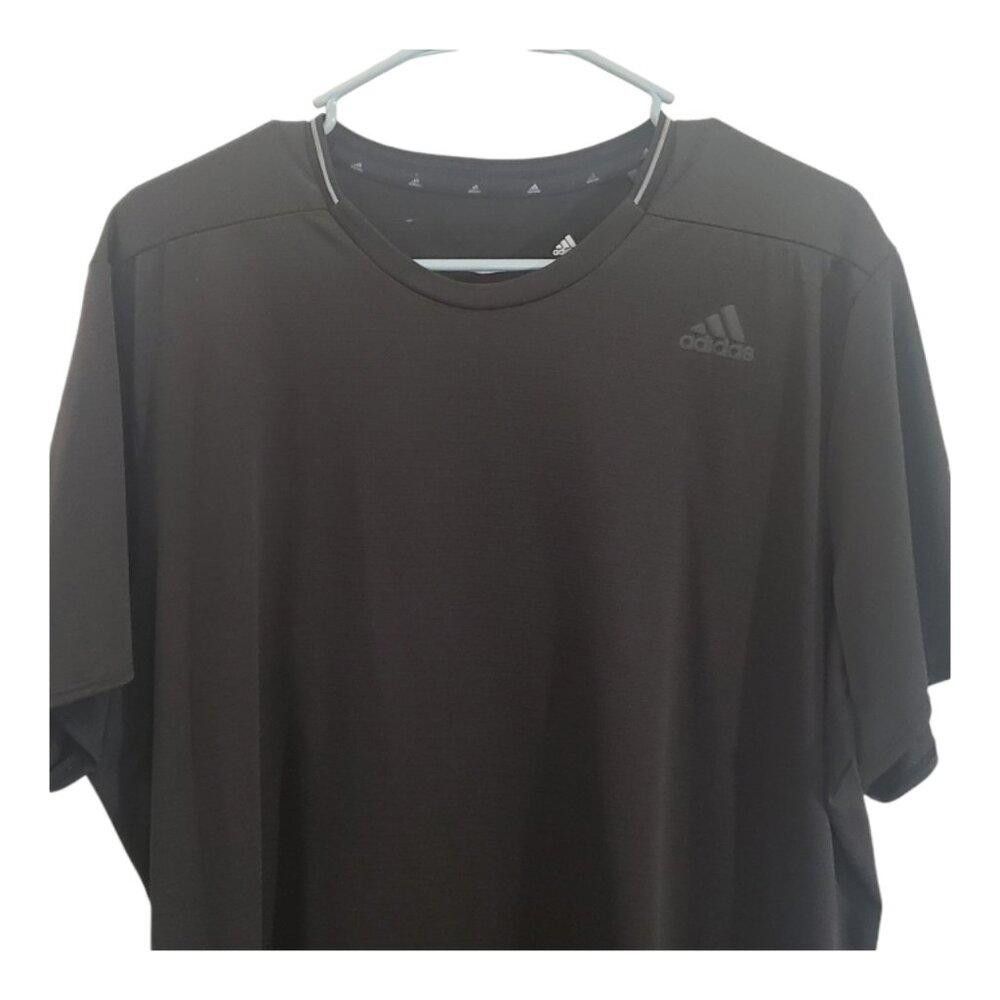 Adidas CT1878 Adidas Men's Black Athletic Shirt XL Size US XL / EU 56 / 4 - 2 Thumbnail