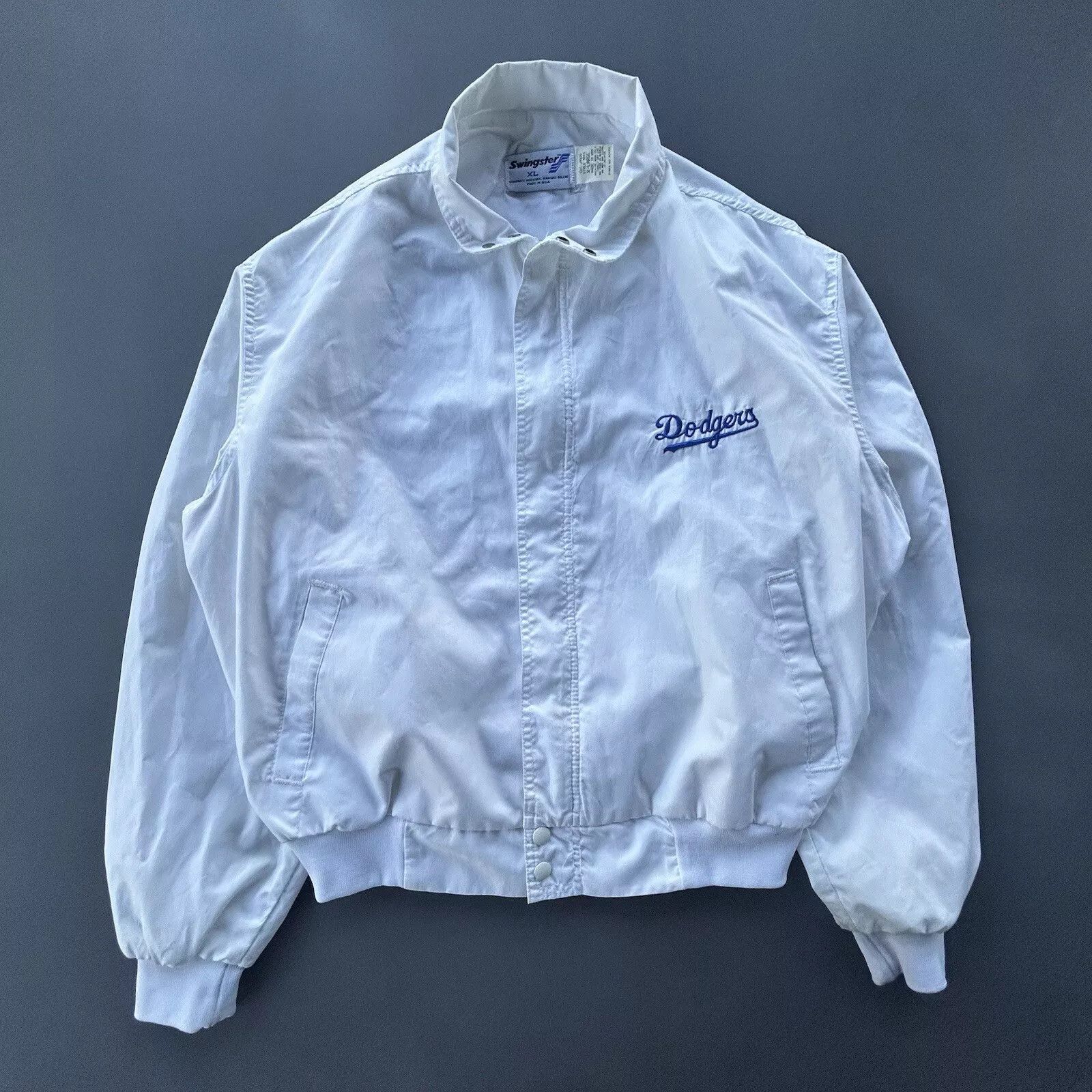 Swingster Vintage Swingster Los Angeles Dodgers Bomber Size US XL / EU 56 / 4 - 1 Thumbnail