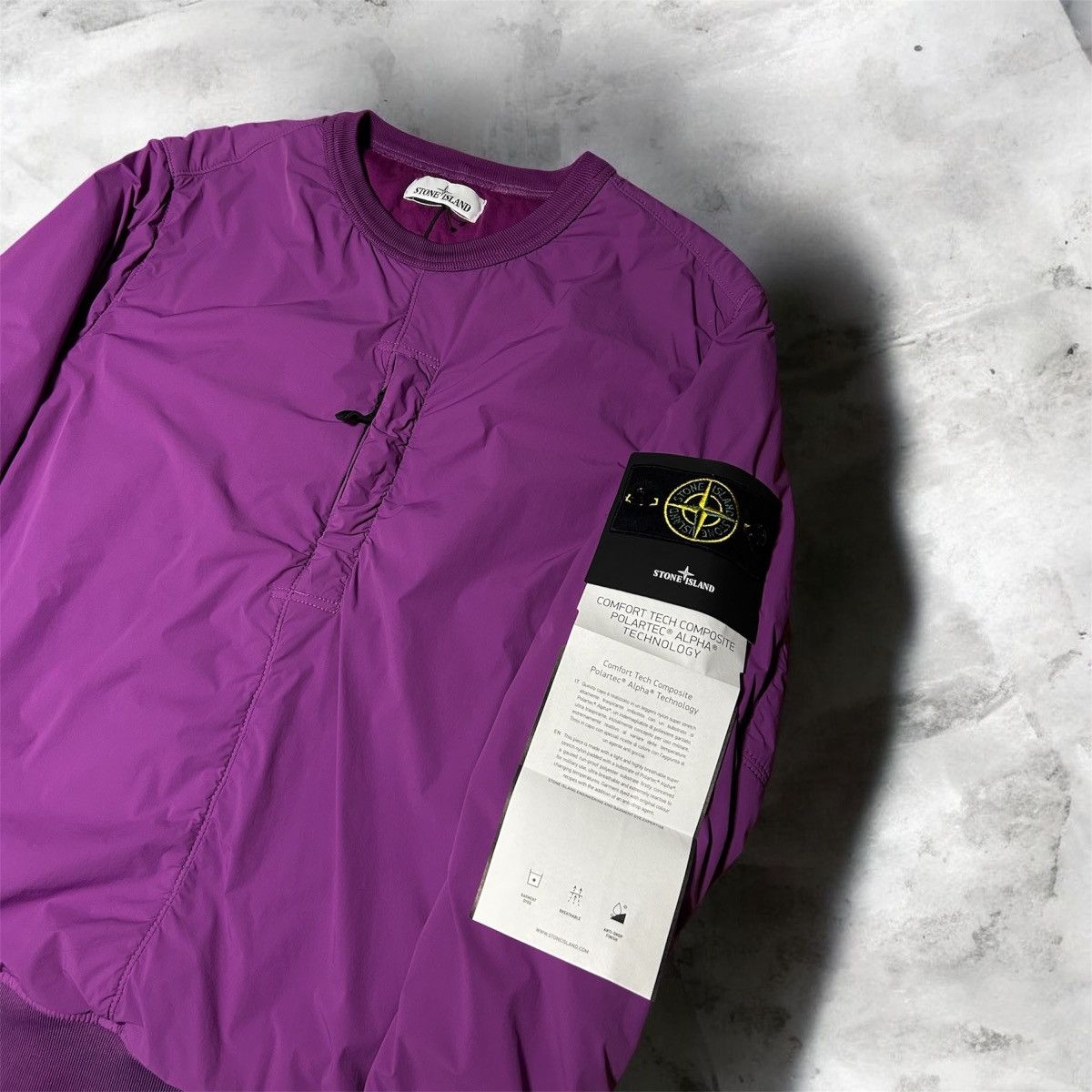 Stone Island STONE ISLAND COMFORT TECH COMPOSITE POLARTEC ALPHA JACKET Size US M / EU 48-50 / 2 - 1 Thumbnail