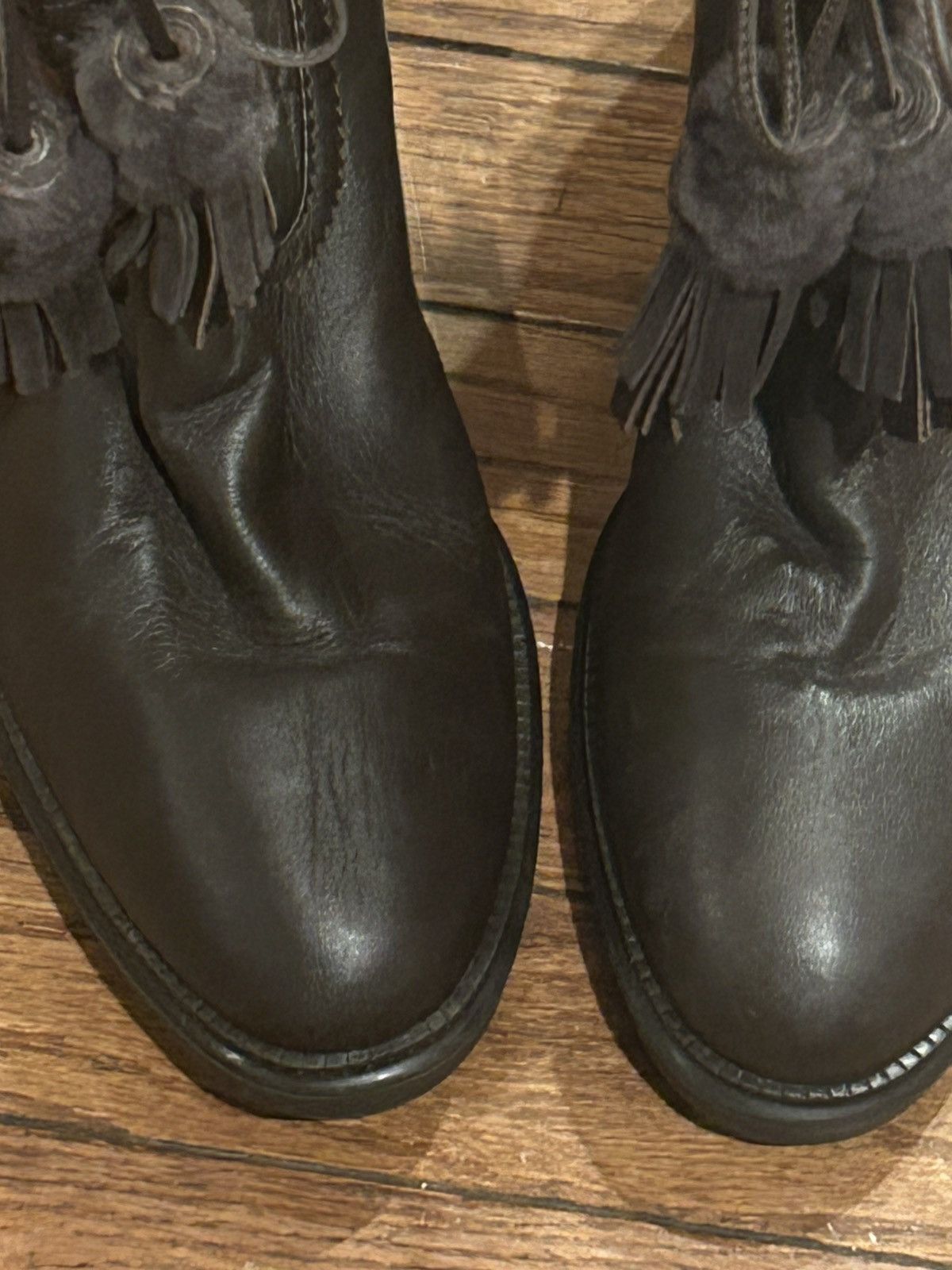 Aquatalia Aquatalia 'Caliana' Sheepskin Shearling Size US 10.5 / IT 40.5 - 8 Thumbnail
