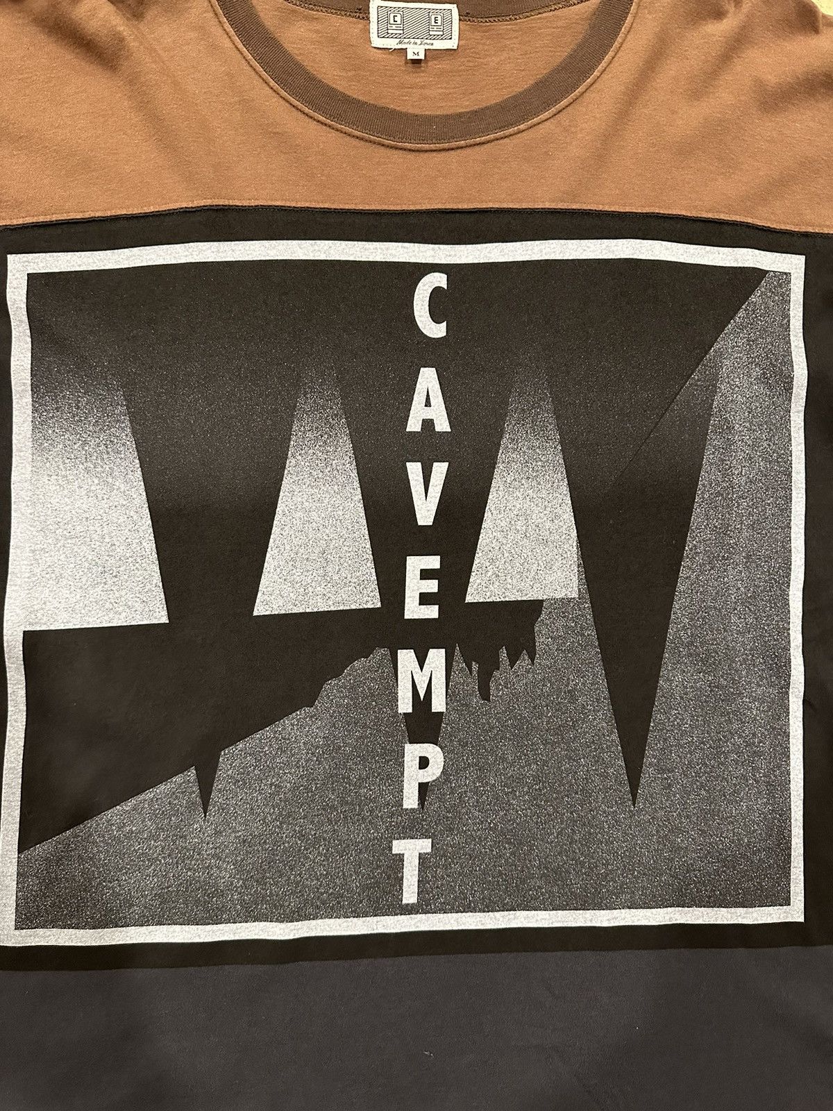 Cav Empt Cav Empt Brown Tri Color Red Logo Short Sleeve T-Shirt Size US M / EU 48-50 / 2 - 6 Thumbnail