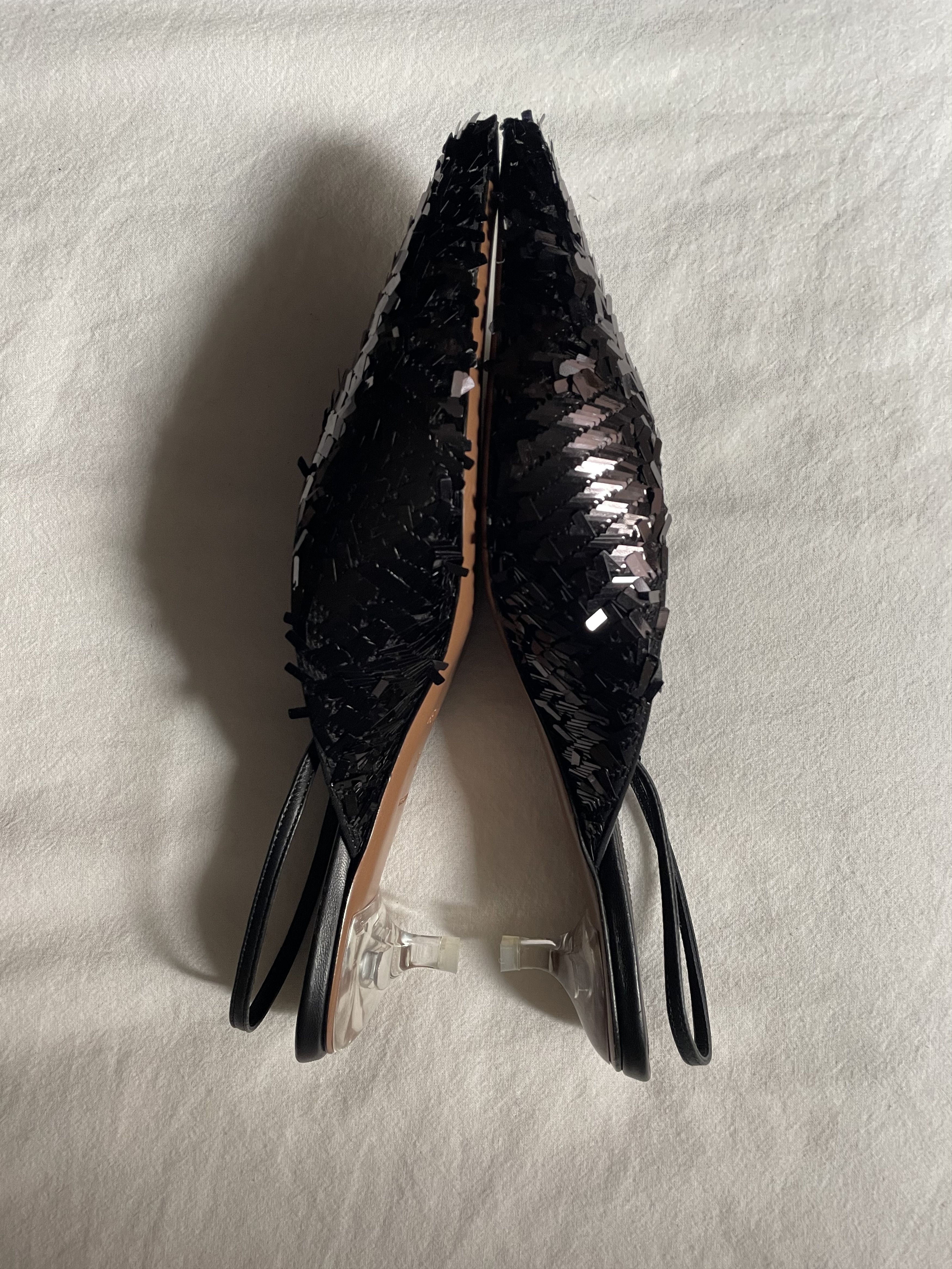 NEOUS Neous Sequin Mules Size US 7 / IT 37 - 4 Thumbnail