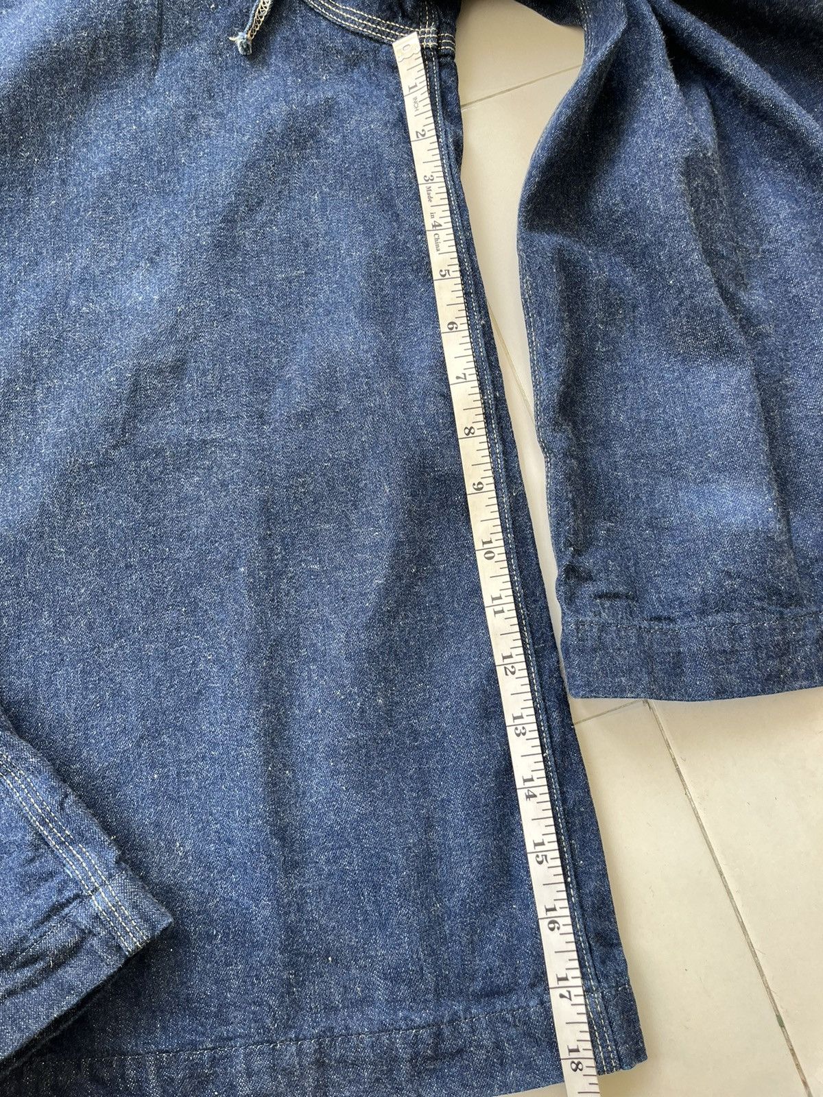 Japanese Brand × Orslow Orslow Wide Leg Overall Size 28" / US 6 / IT 42 - 13 Thumbnail