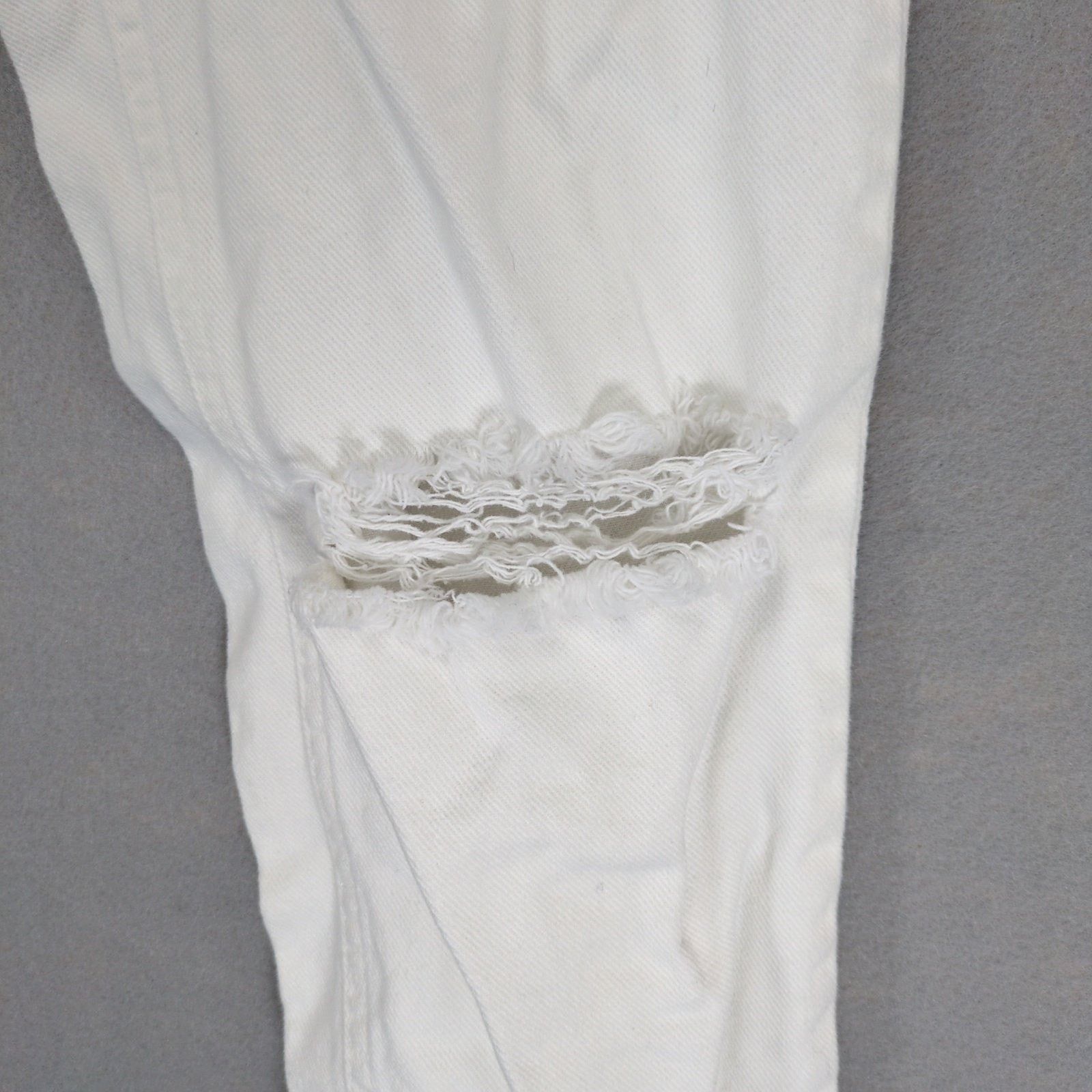 Bdg BDG Urban Outfitters White Denim Mom Jeans, W25 High Waist Size 25" / US 0 / IT 36 - 5 Thumbnail