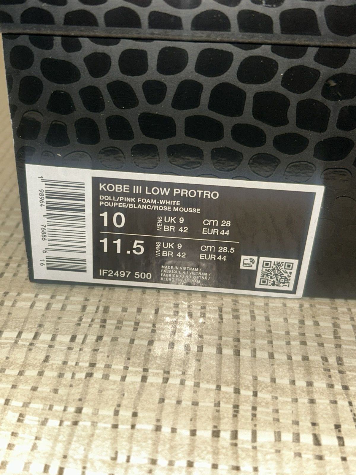 Nike Nike Kobe 3 Low Protro Pink Quartz Sz-10 All Sizes Available Size US 10 / EU 43 - 8 Thumbnail