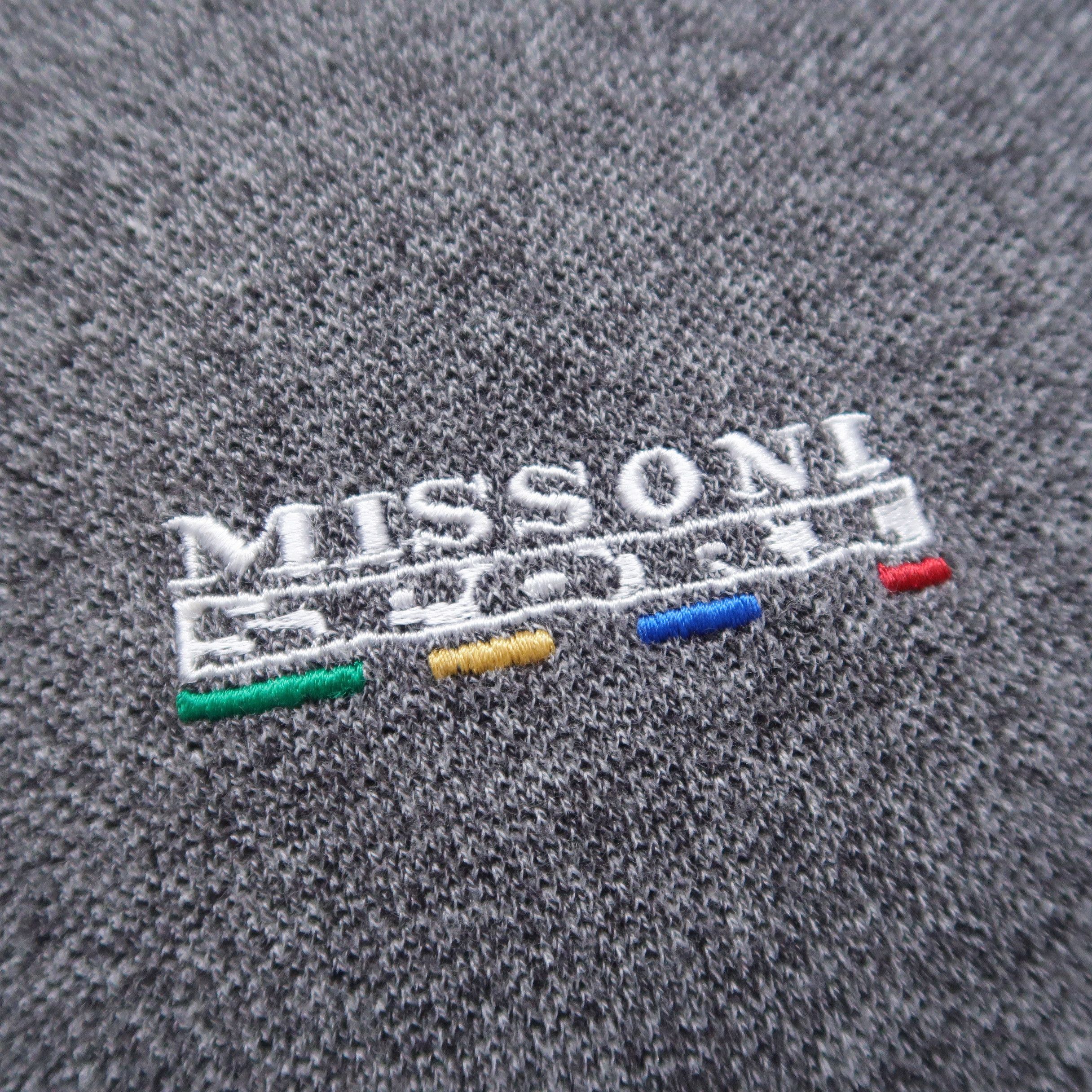 Missoni Vintage 90s Missoni Sport Psychedelic Collar Polo Shirt Size US L / EU 52-54 / 3 - 7 Thumbnail