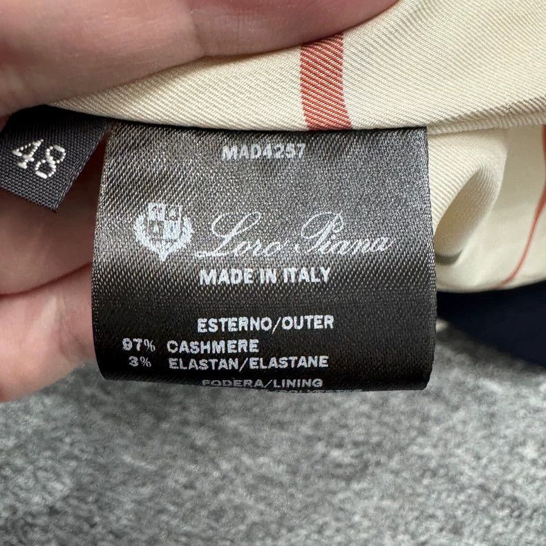 Loro Piana loro piana Dark blue cashmere coat 2505-Nextarrow Size US M / EU 48-50 / 2 - 3 Thumbnail