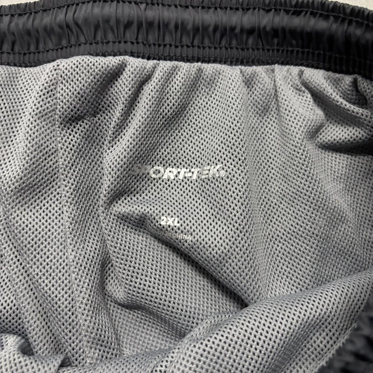 Japanese Brand × Vintage Crazy Vintage Y2K/2000s Baggy Grey Streetwear Skater Track Pants! Size US 36 / EU 52 - 7 Thumbnail
