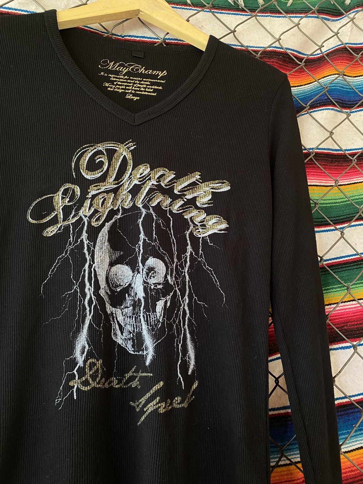 Hysteric Glamour Y2k May champ skull long sleeve Size L / US 10 / IT 46 - 2 Thumbnail