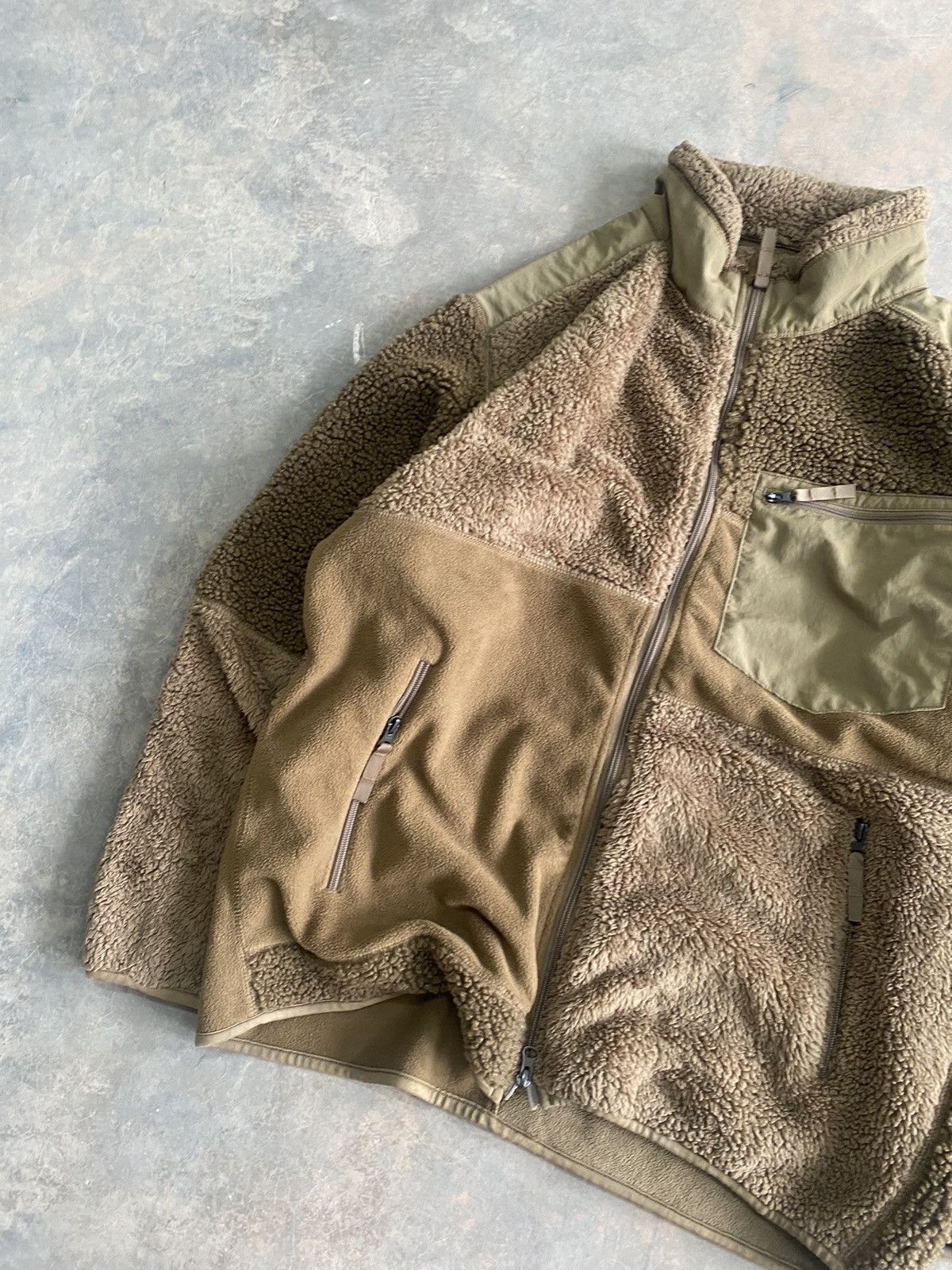 Engineered Garments ENGINEERED GARMENTS FLEECE JACKET WINTER PATCHWORK HIKING Size US XL / EU 56 / 4 - 4 Thumbnail