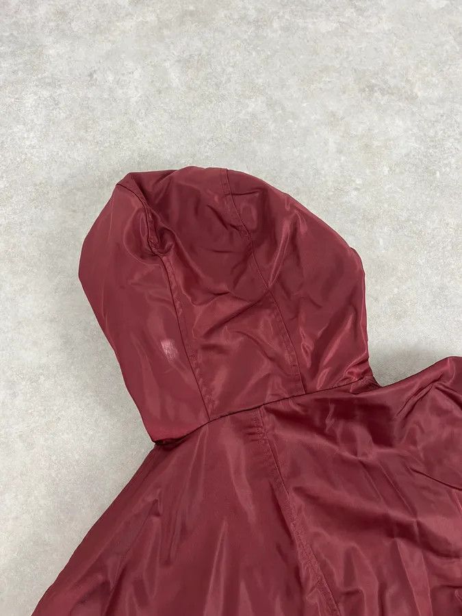 Prada 2000s Prada Red Burgundy Tech Zip-up Windbreaker Jacket Size US L / EU 52-54 / 3 - 7 Thumbnail