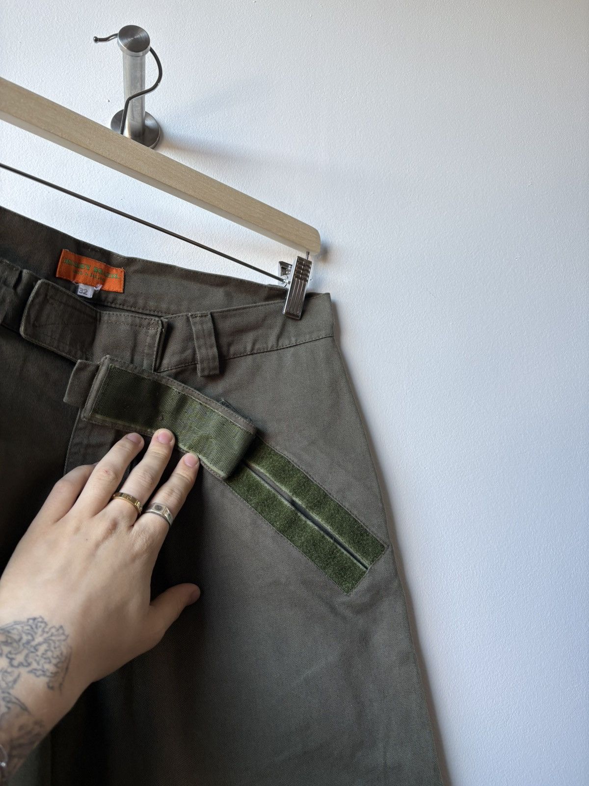 Other Mickey Brazil Army green canvas pants Size US 30 / EU 46 - 4 Thumbnail