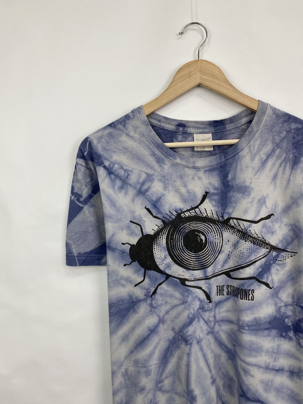 Japanese Brand 👁️ 🪳 Vintage 90s Eye Cockroach Yin Yang Japan Style T-Shirt Size US M / EU 48-50 / 2 - 2 Thumbnail