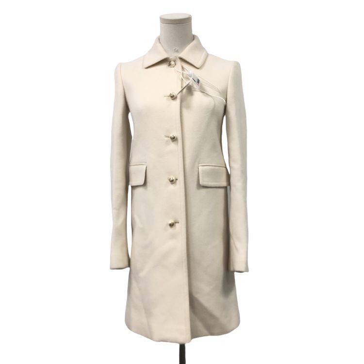Gucci Gucci Pearl GG Button Wool Coat Size 36 Size XS / US 0-2 / IT 36-38 - 1 Thumbnail