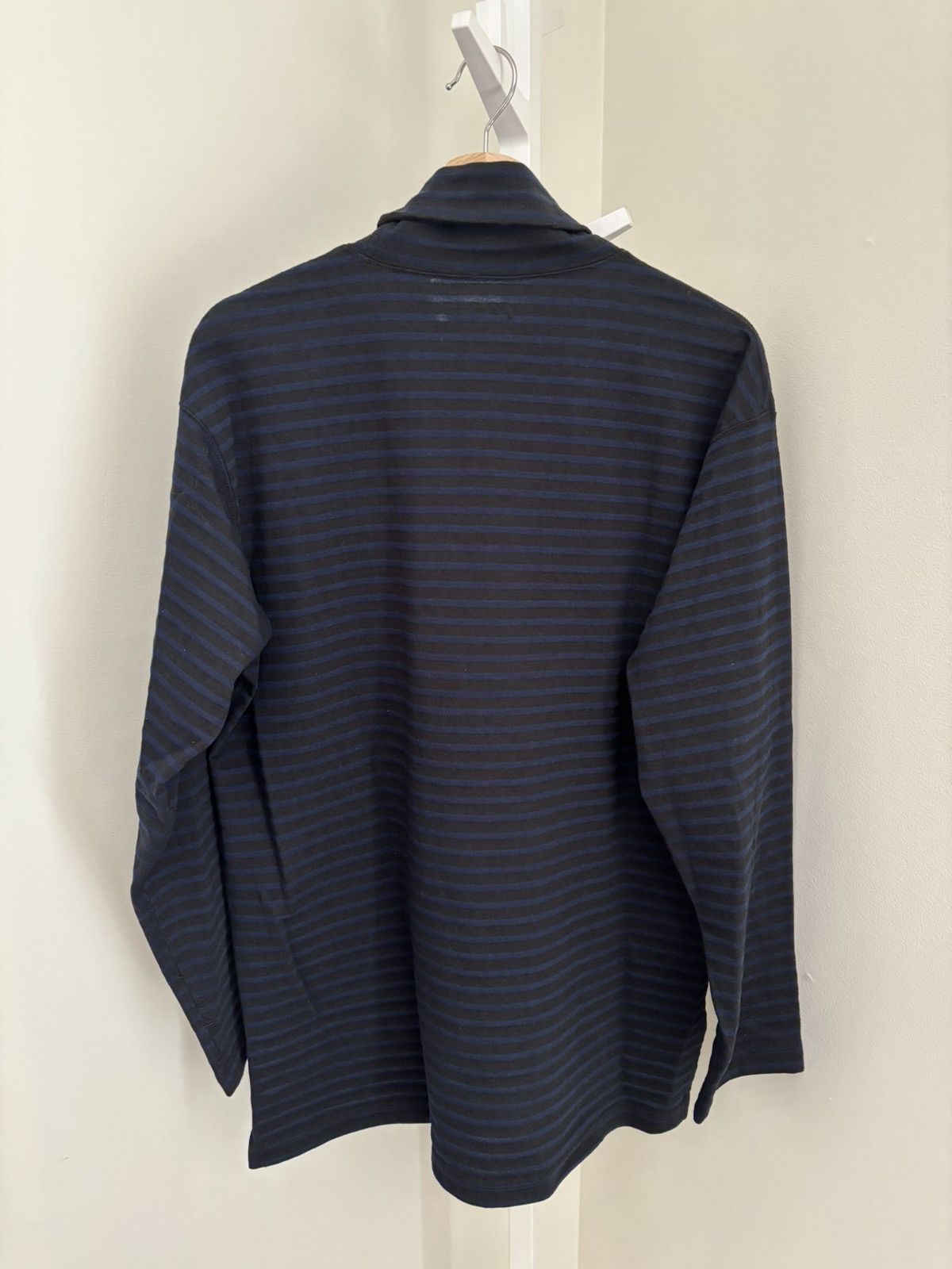 Engineered Garments Engineered Garments black blue polo neck top NEW Size US XS / EU 42 / 0 - 3 Thumbnail
