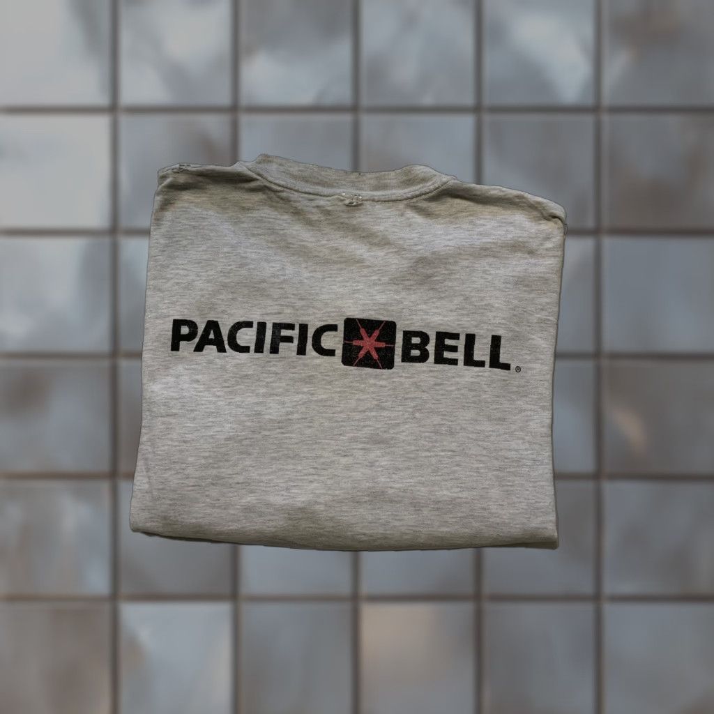 Hanes Vintage Pacific Bell Telecommunications Telephone Electrical Graphic T-Shirt XL Men Gray Hanes XL Size US XL / EU 56 / 4 - 1 Thumbnail