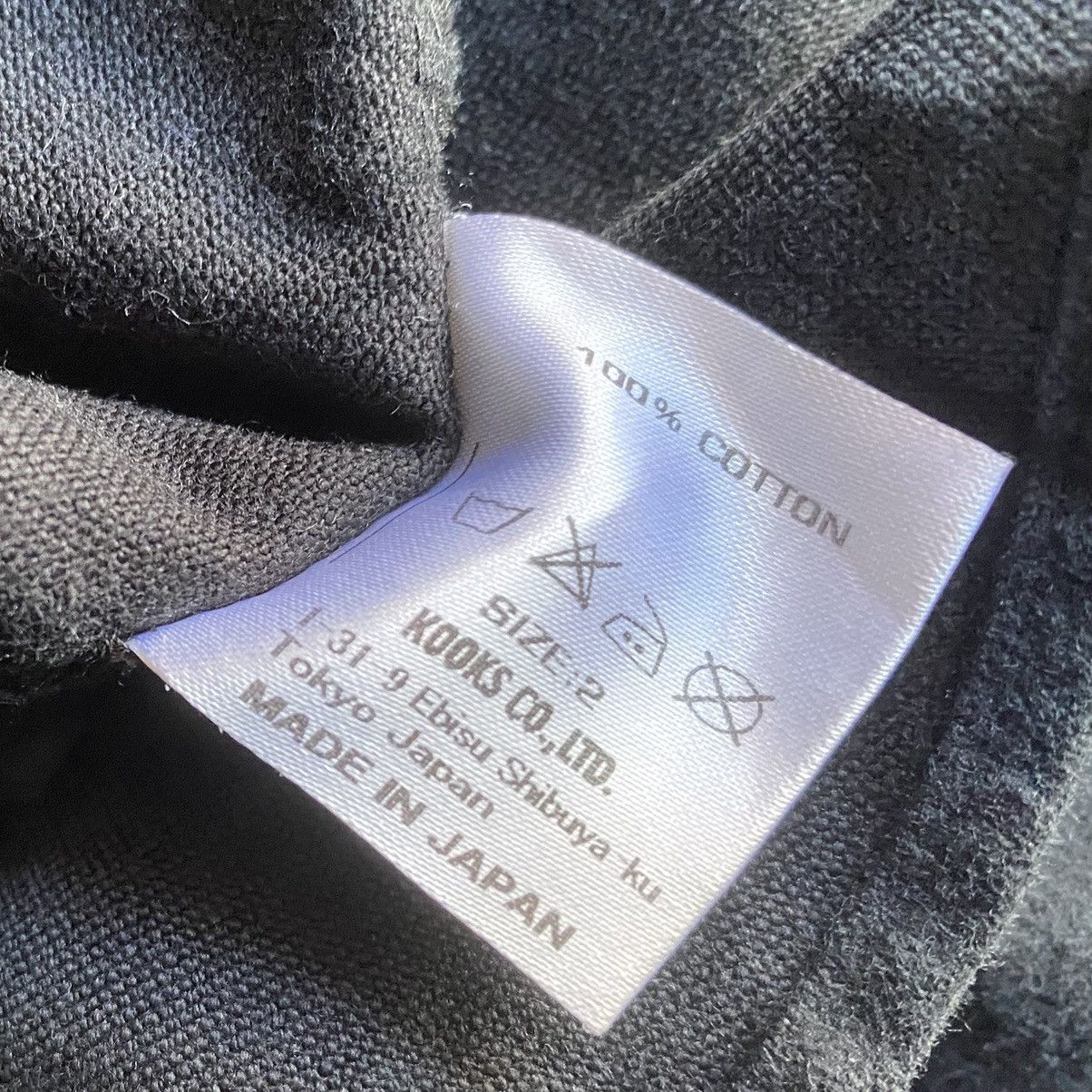 Number (N)ine Hybrid Black Fleece Shirt Size US S / EU 44-46 / 1 - 7 Thumbnail