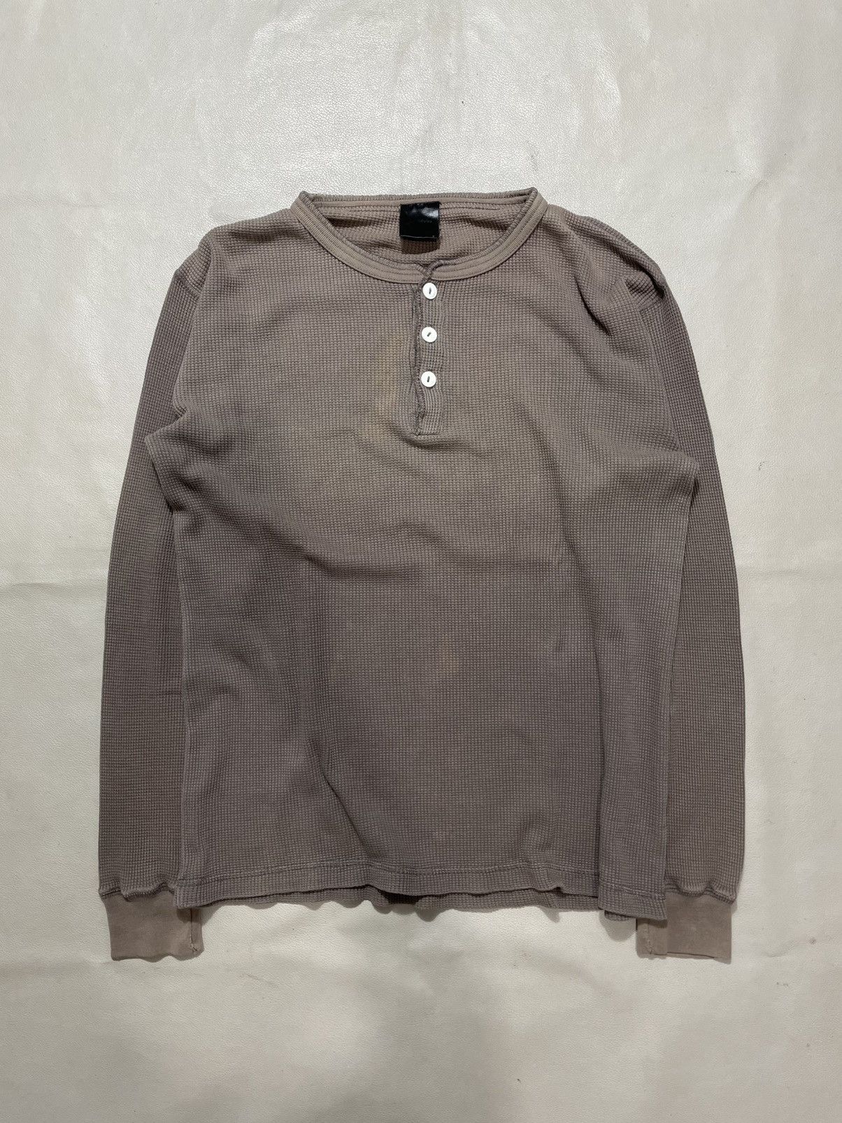 Beauty Beast Japanese Faded Thermal Longsleeve Half button Size US L / EU 52-54 / 3 - 1 Thumbnail