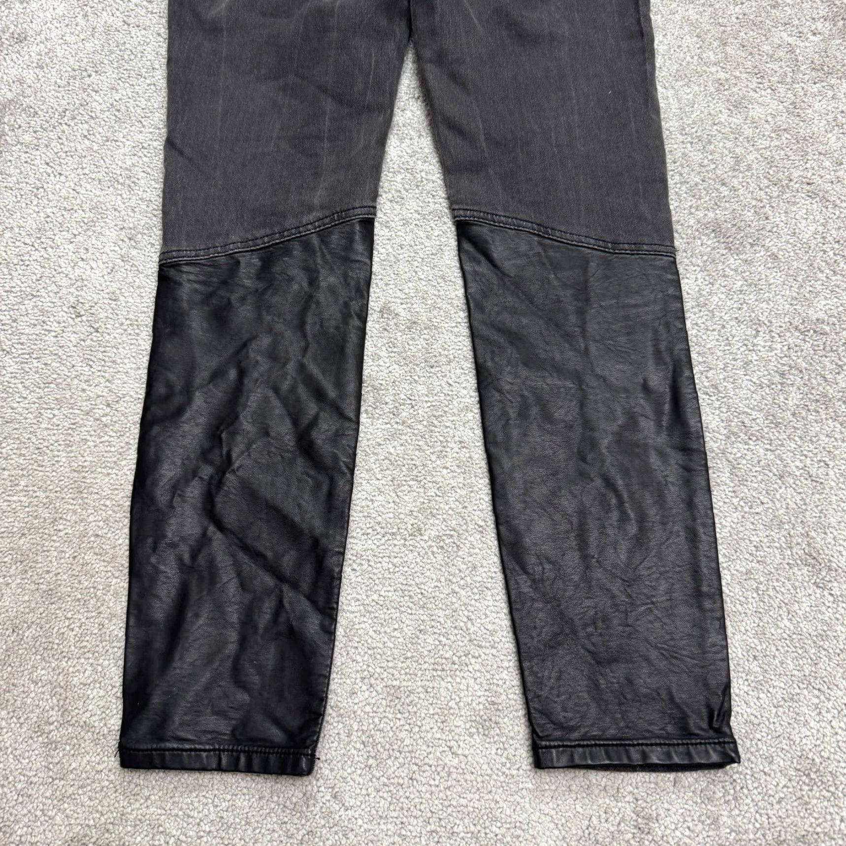 Vintage BLANKNYC Jeans Skinny City Streetwear 26 Gray Denim Women Adult Regular Inseam 28 in 5-Pocket Zipper Button Utility Size 26" / US 2 / IT 38 - 3 Thumbnail