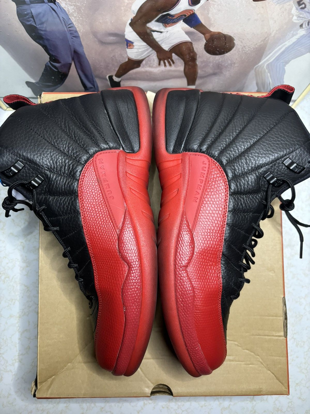 Jordan Brand Jordan Retro 12 ‘flu game’ Size US 13 / EU 46 - 4 Thumbnail