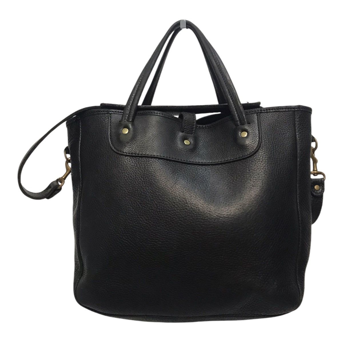 If Six Was Nine × Japanese Brand × Vintage Tory Full Leather Two way USA Sling/Tote Bag Size ONE SIZE - 5 Thumbnail