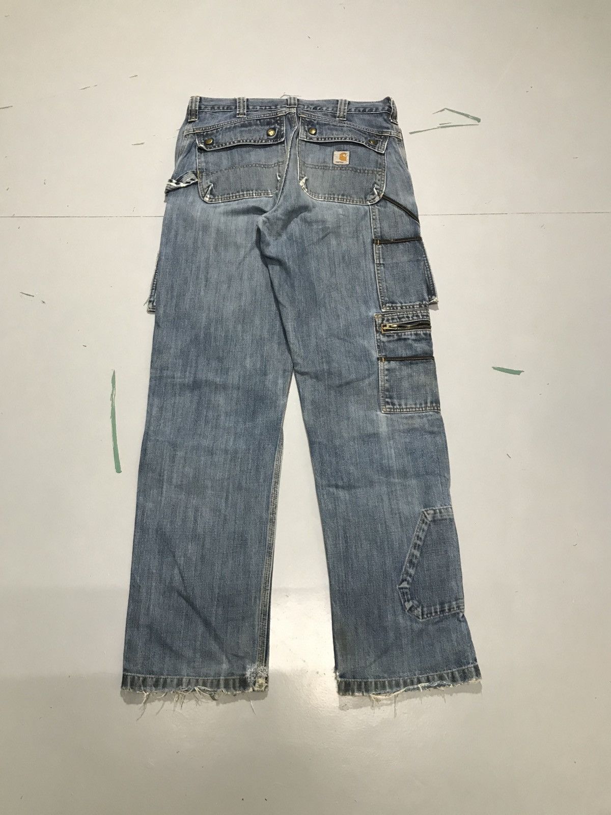 Carhartt Vintage carhartt EB229 DKW double knee repaired denim Size US 32 / EU 48 - 2 Thumbnail