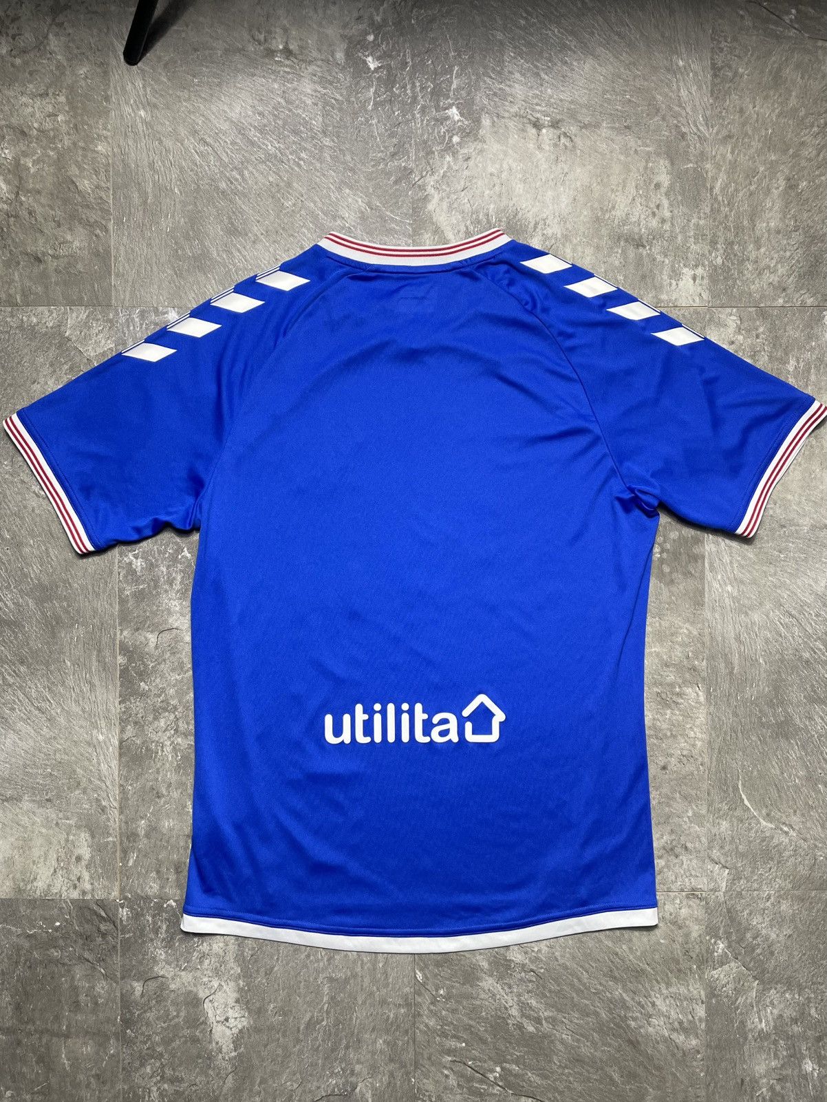 Hummel Hummel Rangers FC 2019 2020 Home Football Soccer Jersey Size US M / EU 48-50 / 2 - 7 Thumbnail