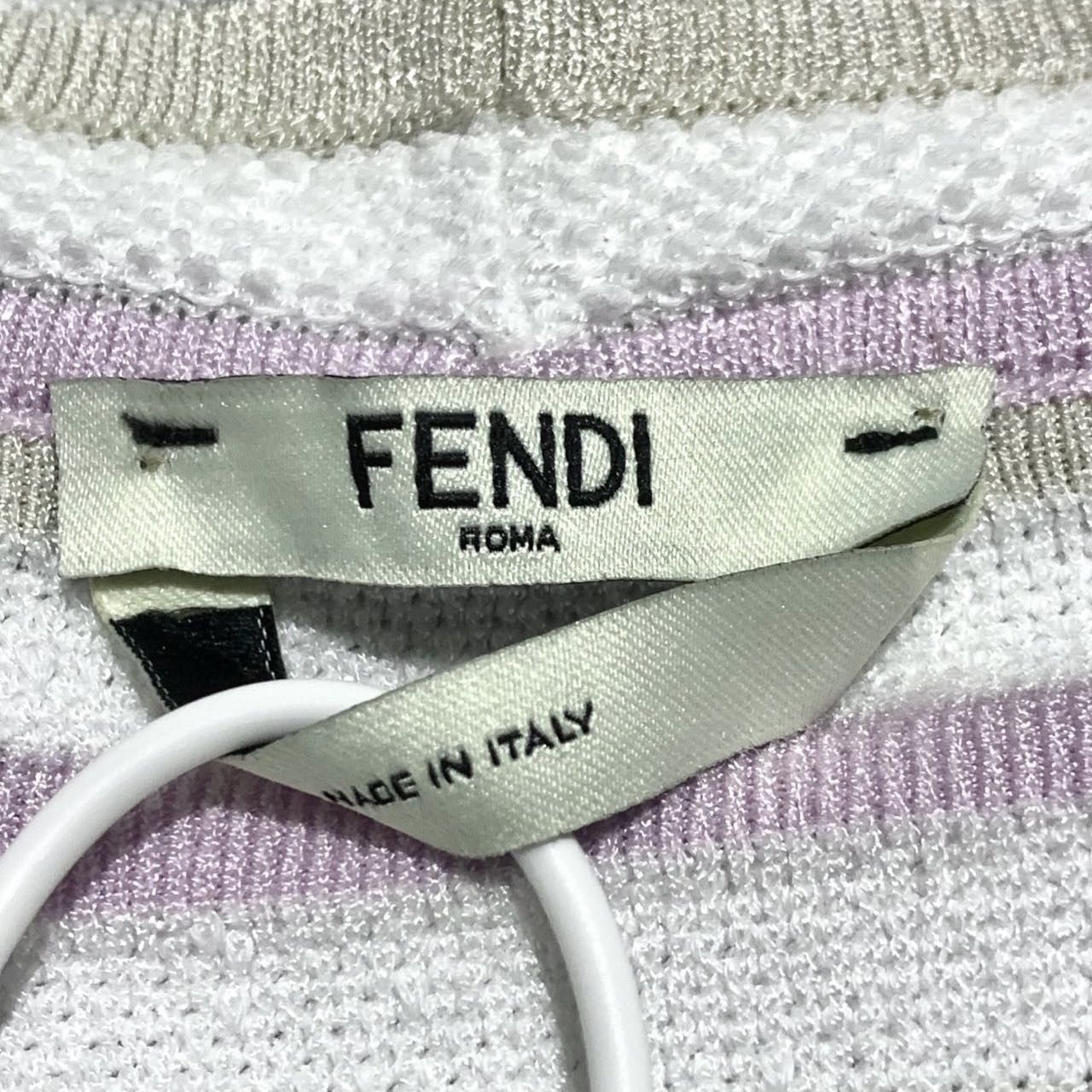 Fendi Fendi Striped Color-block Knit Cardigan K26WX Size S / US 4 / IT 40 - 5 Thumbnail