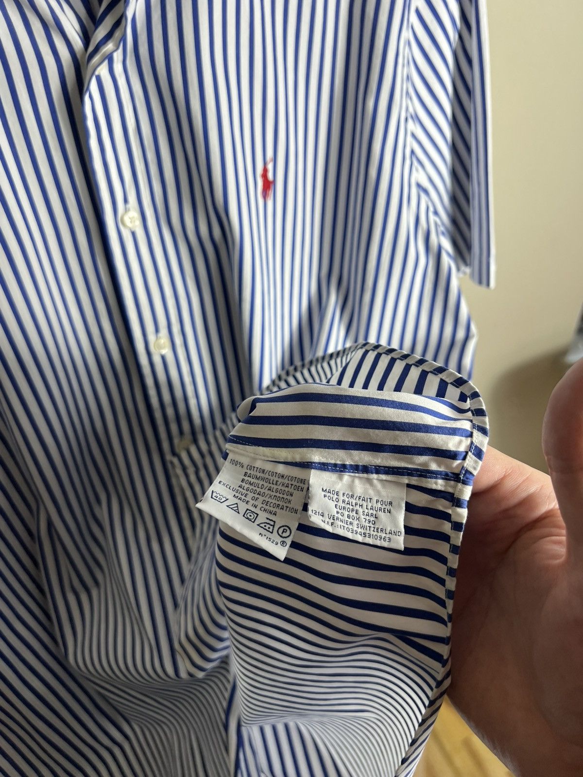 Polo Ralph Lauren Men’s Vintage Y2K Polo Ralph Lauren Short Sleeved Shirt Size US XL / EU 56 / 4 - 6 Thumbnail