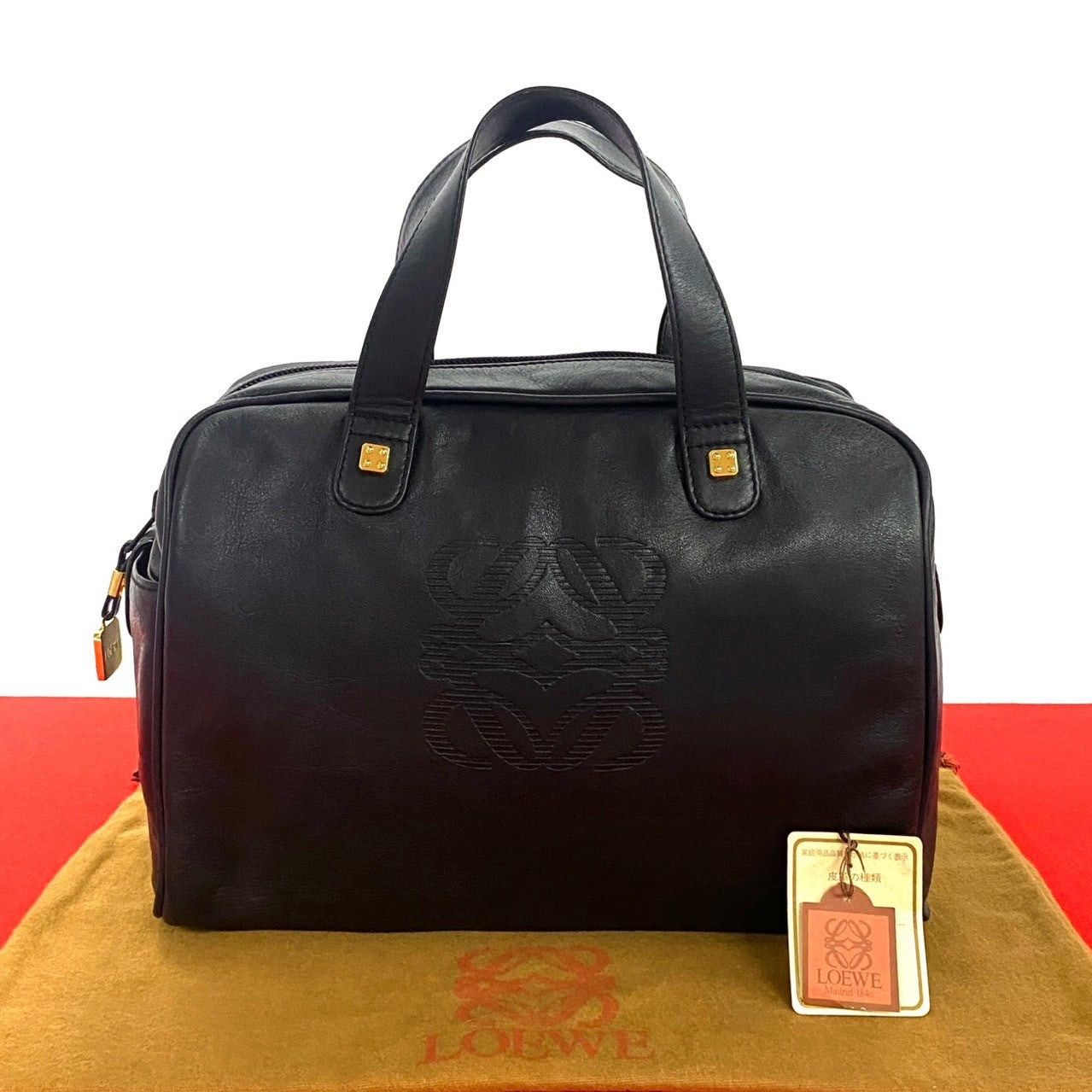 Loewe Loewe Handbag Black Leather Size ONE SIZE - 1 Thumbnail